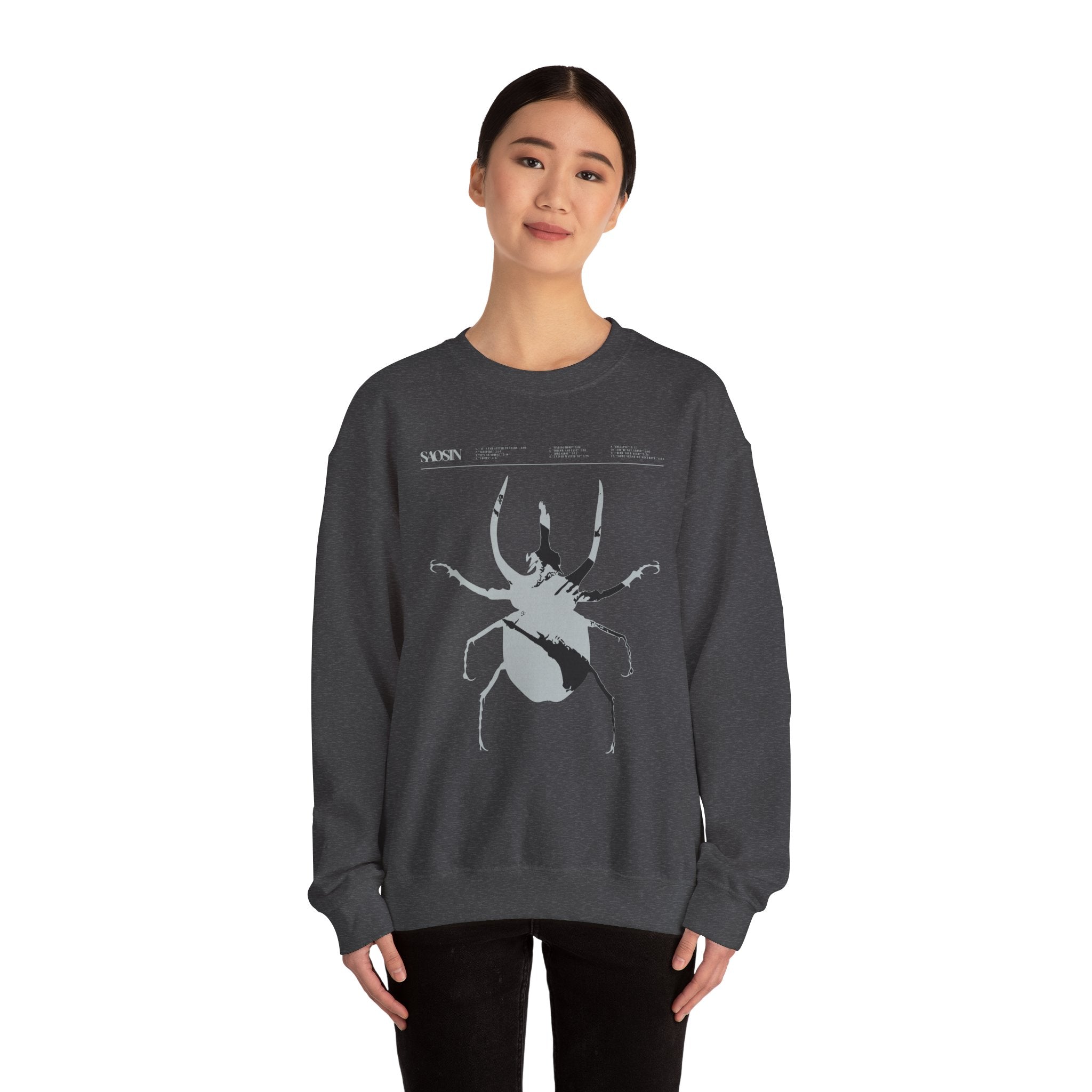Tracklist Unisex Heavy Blend Crewneck Sweatshirt