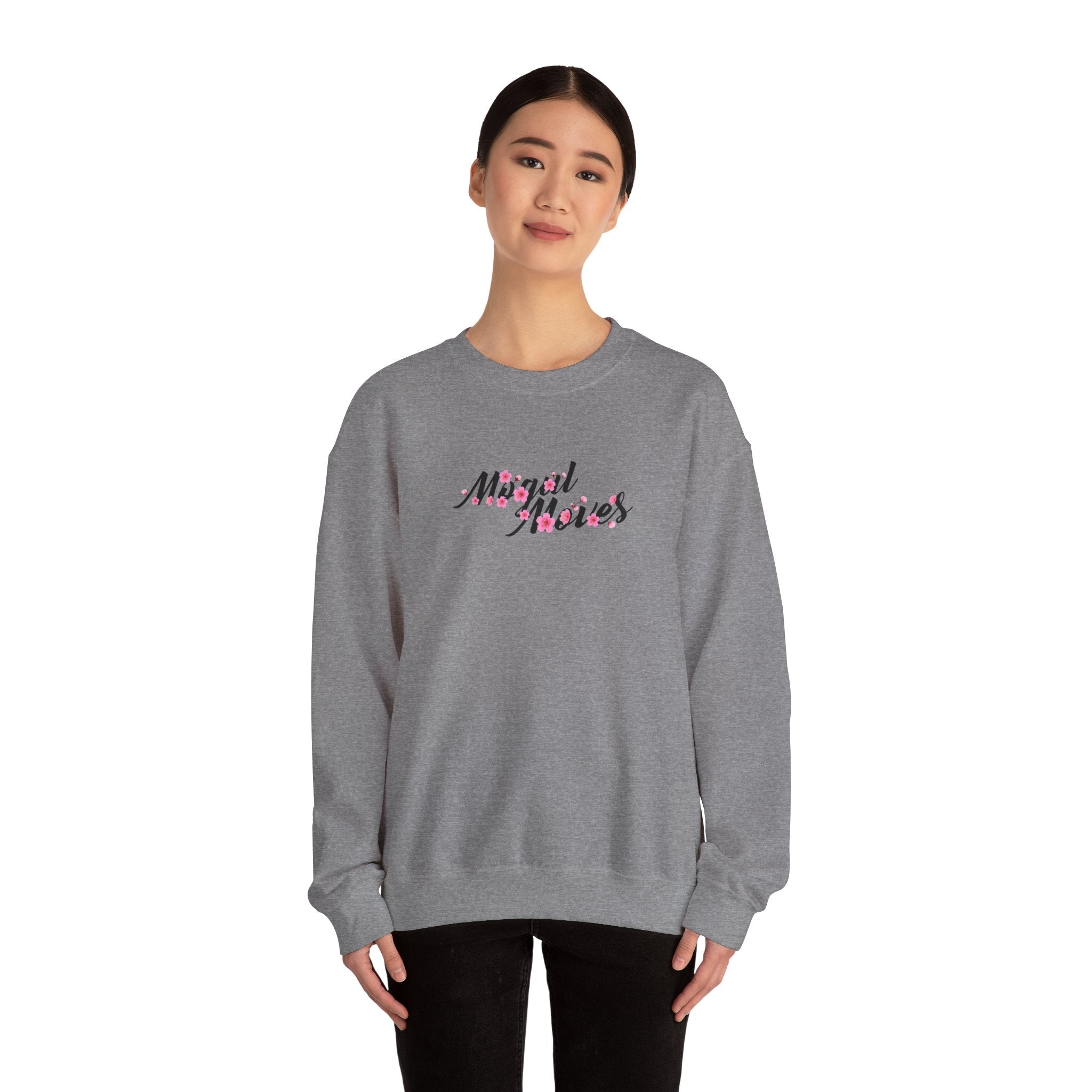 Ludwig Mogul Moves Mint Unisex Heavy Blend Crewneck Sweatshirt