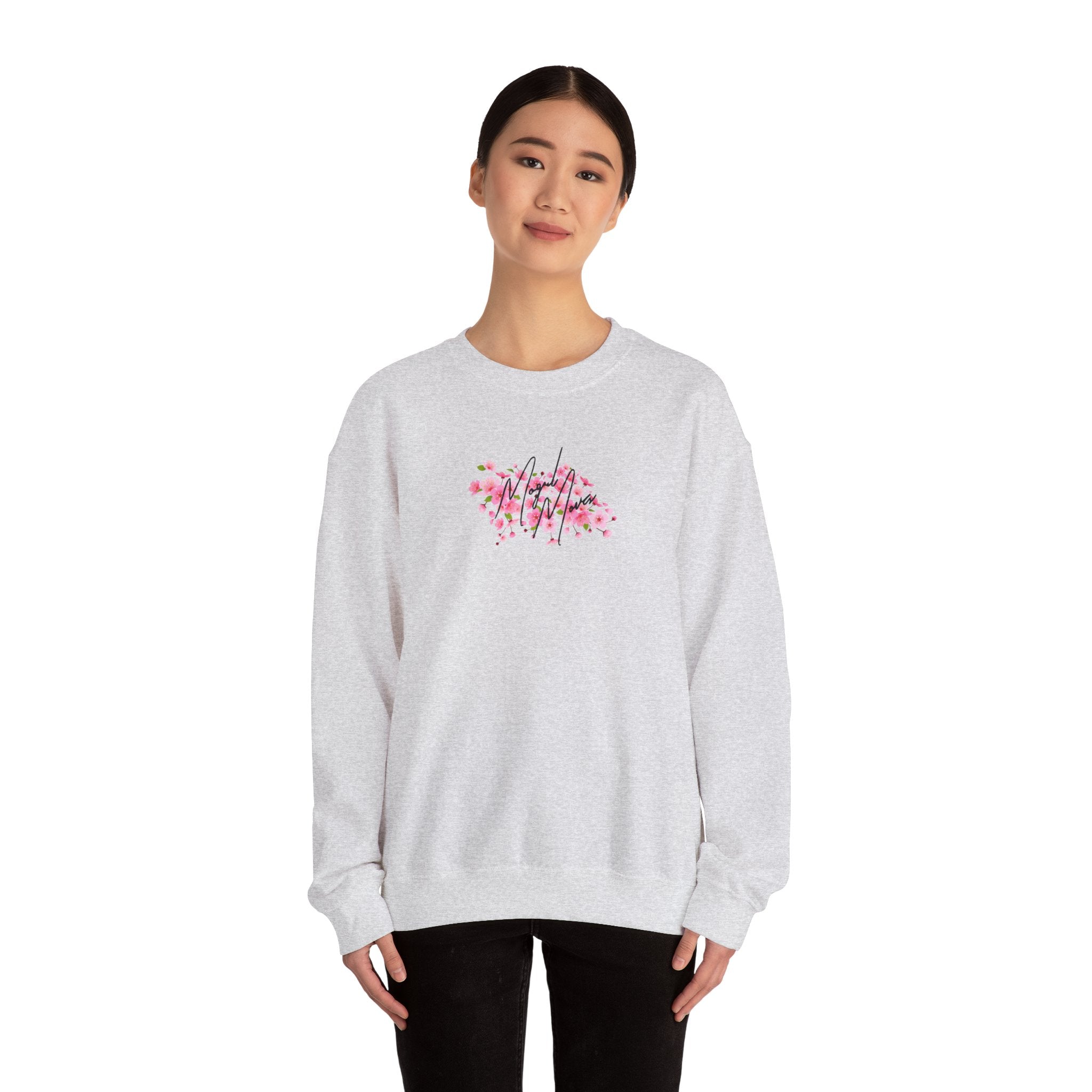 Ludwig Mogul Moves Mint Unisex Heavy Blend Crewneck Sweatshirt