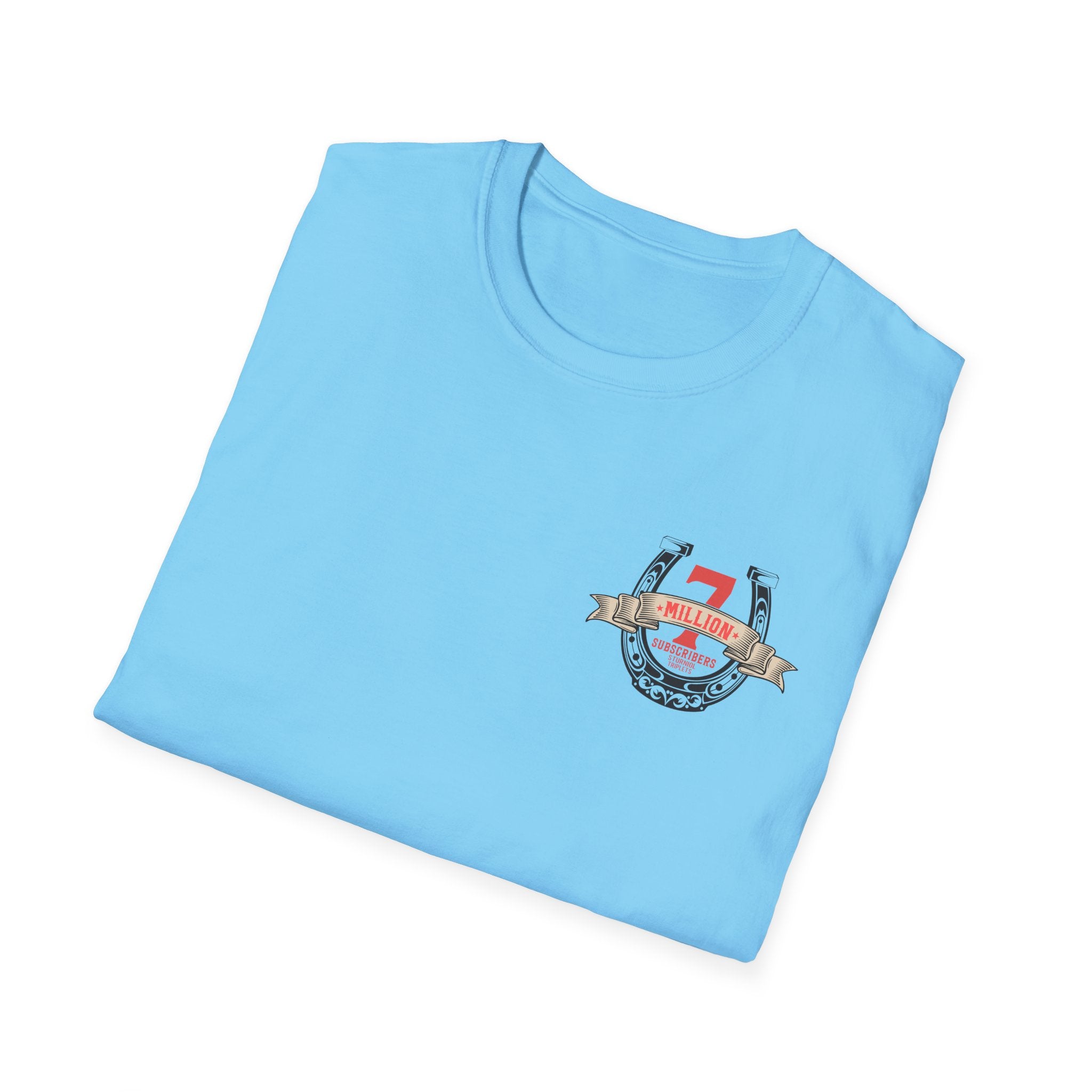 Let's Trip 7M Subscribers Sturniolo Triplets Unisex Softstyle T-Shirt