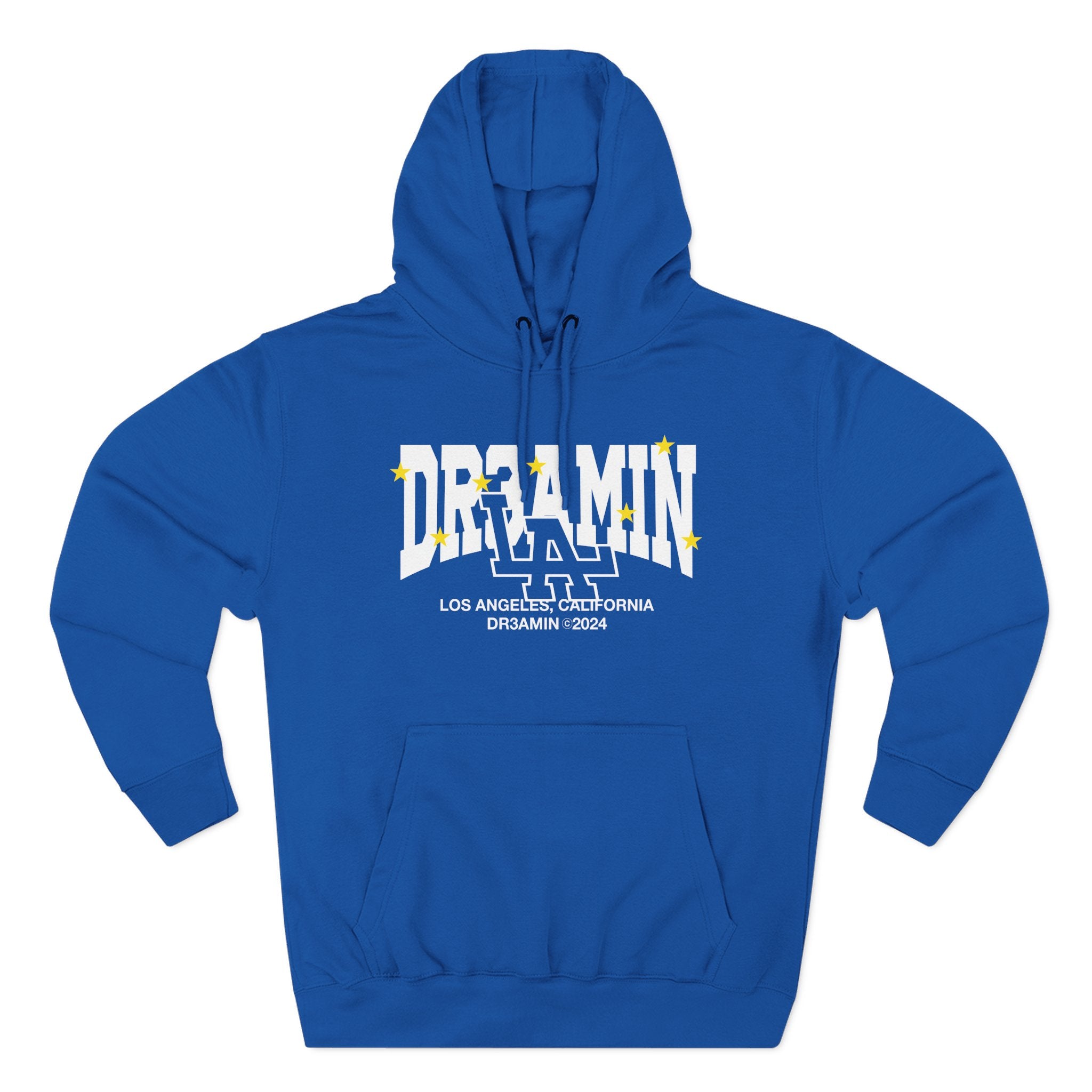Dr3amin La Three-Panel Fleece Hoodie