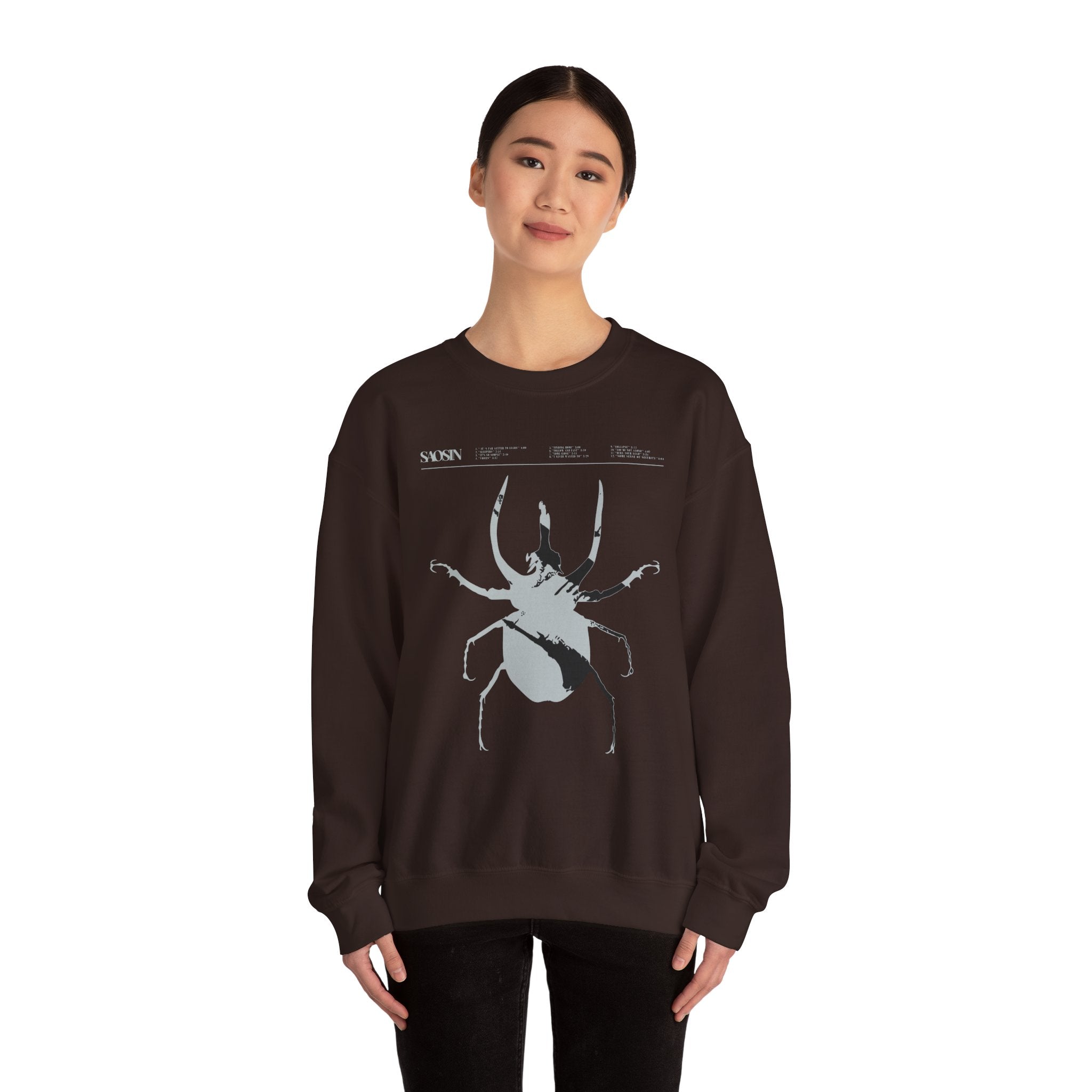 Tracklist Unisex Heavy Blend Crewneck Sweatshirt