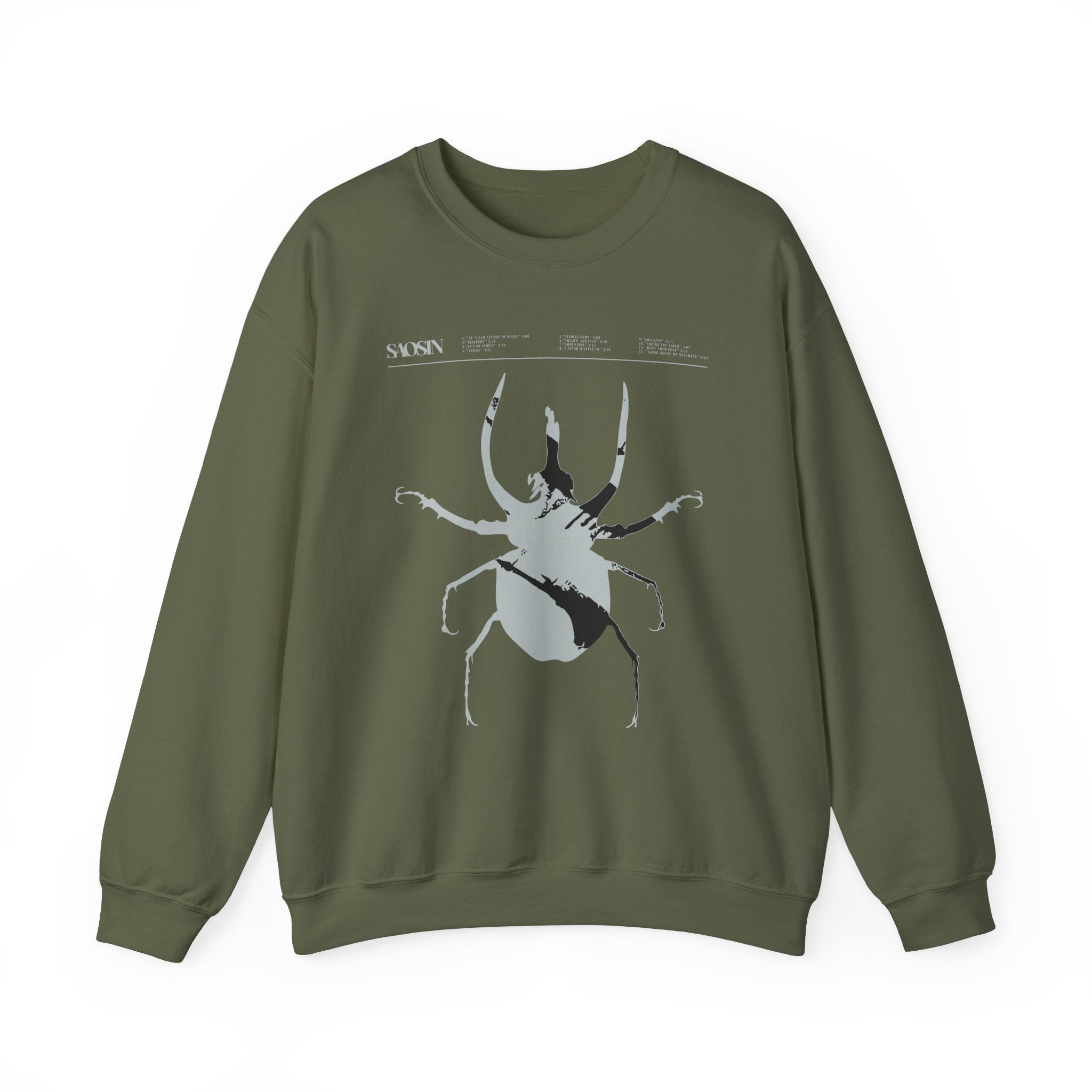 Tracklist Unisex Heavy Blend Crewneck Sweatshirt