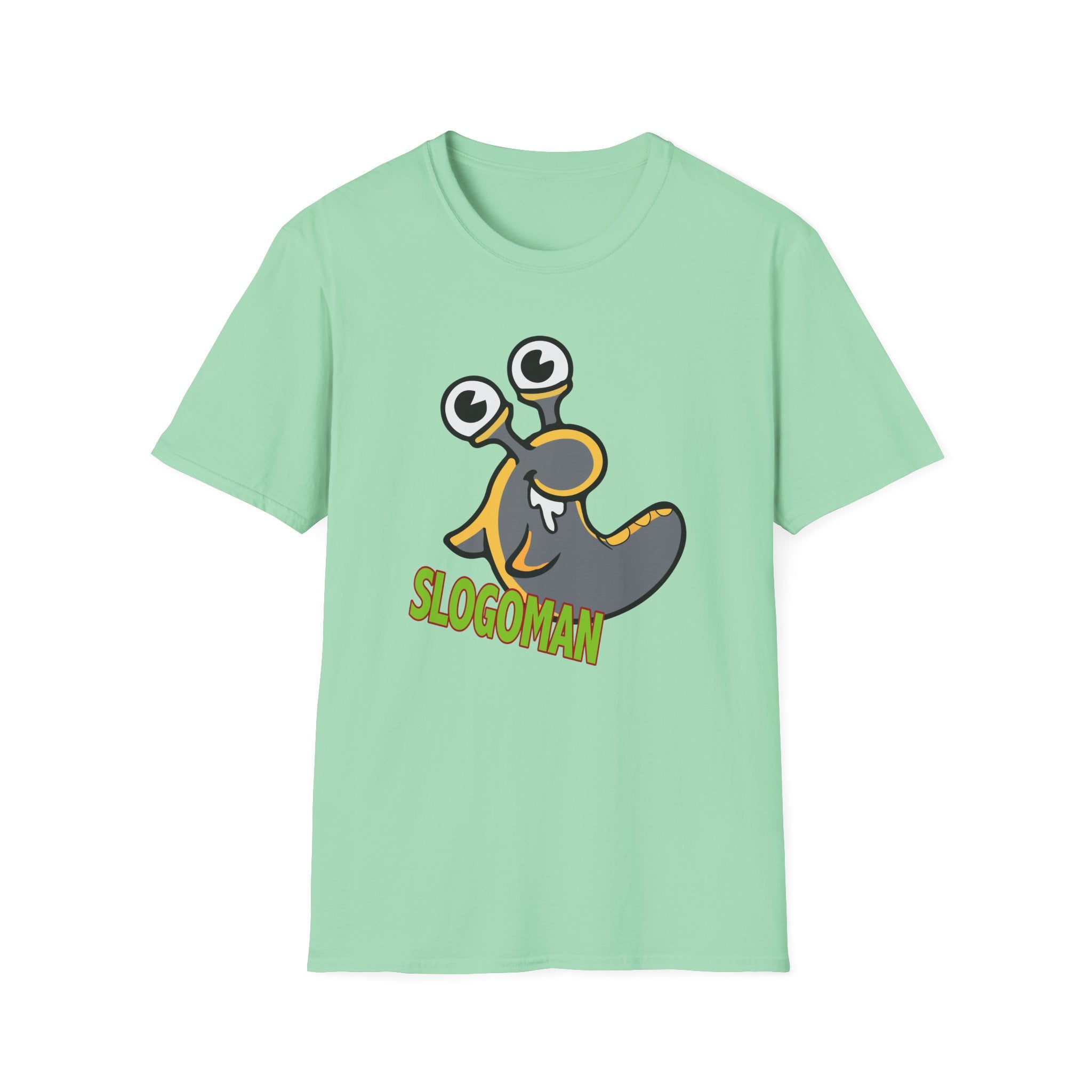 Slogoman Slogo Funny Unisex Softstyle T-shirt