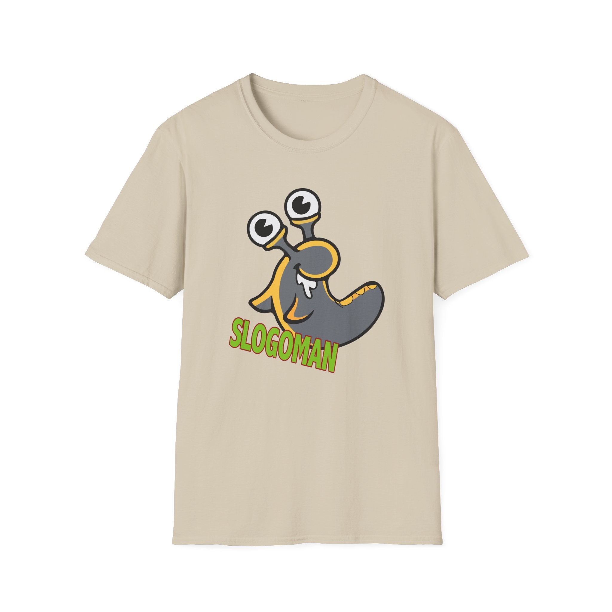 Slogoman Slogo Funny Unisex Softstyle T-shirt