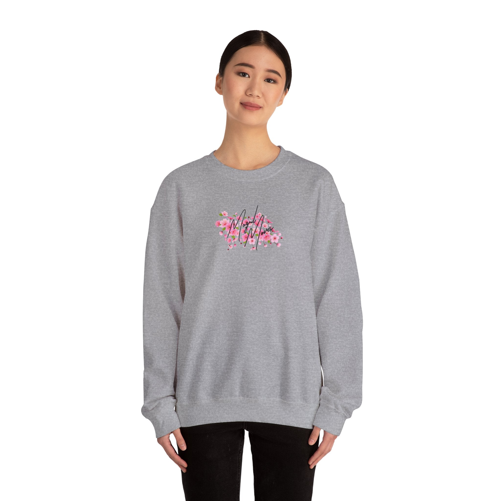 Ludwig Mogul Moves Mint Unisex Heavy Blend Crewneck Sweatshirt