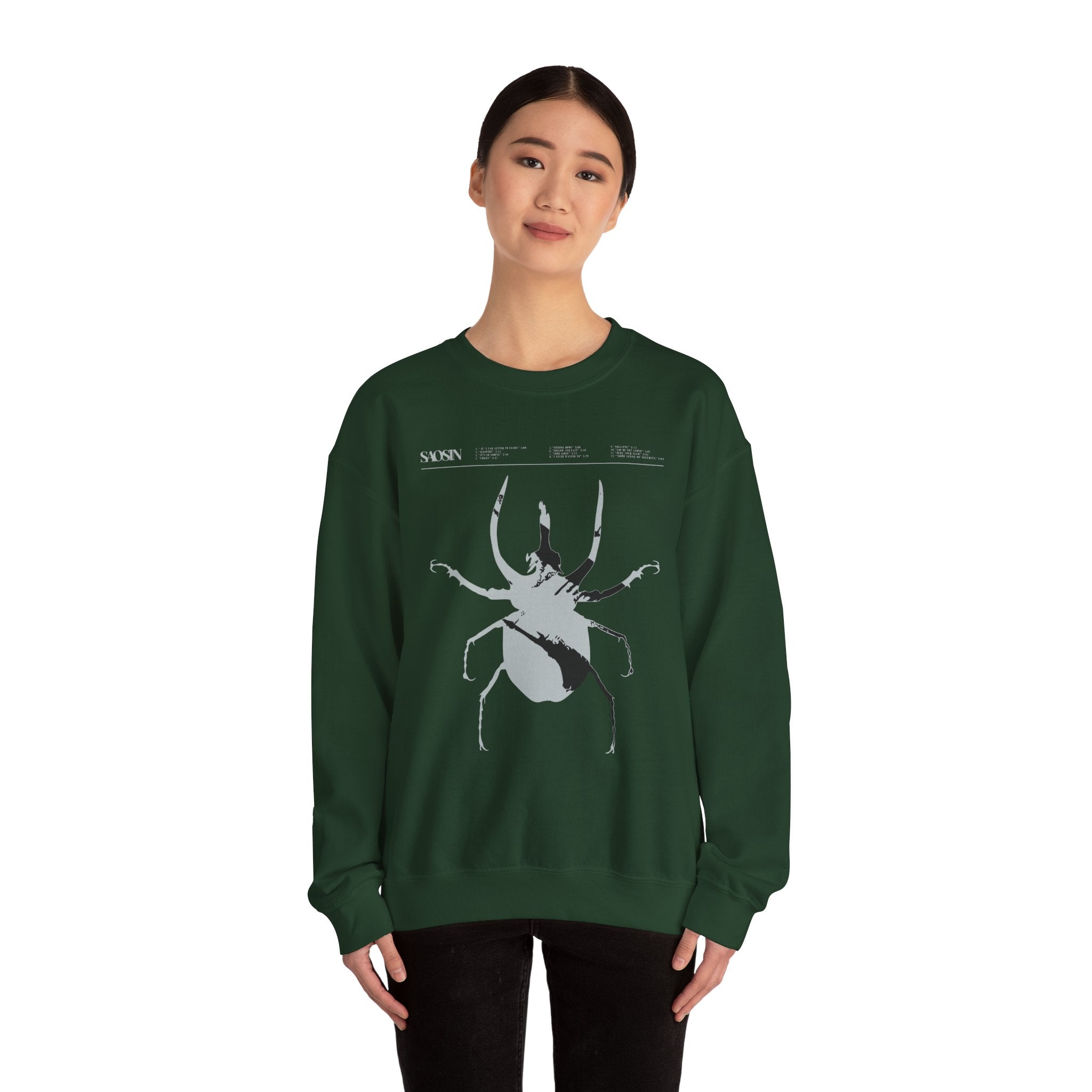 Tracklist Unisex Heavy Blend Crewneck Sweatshirt