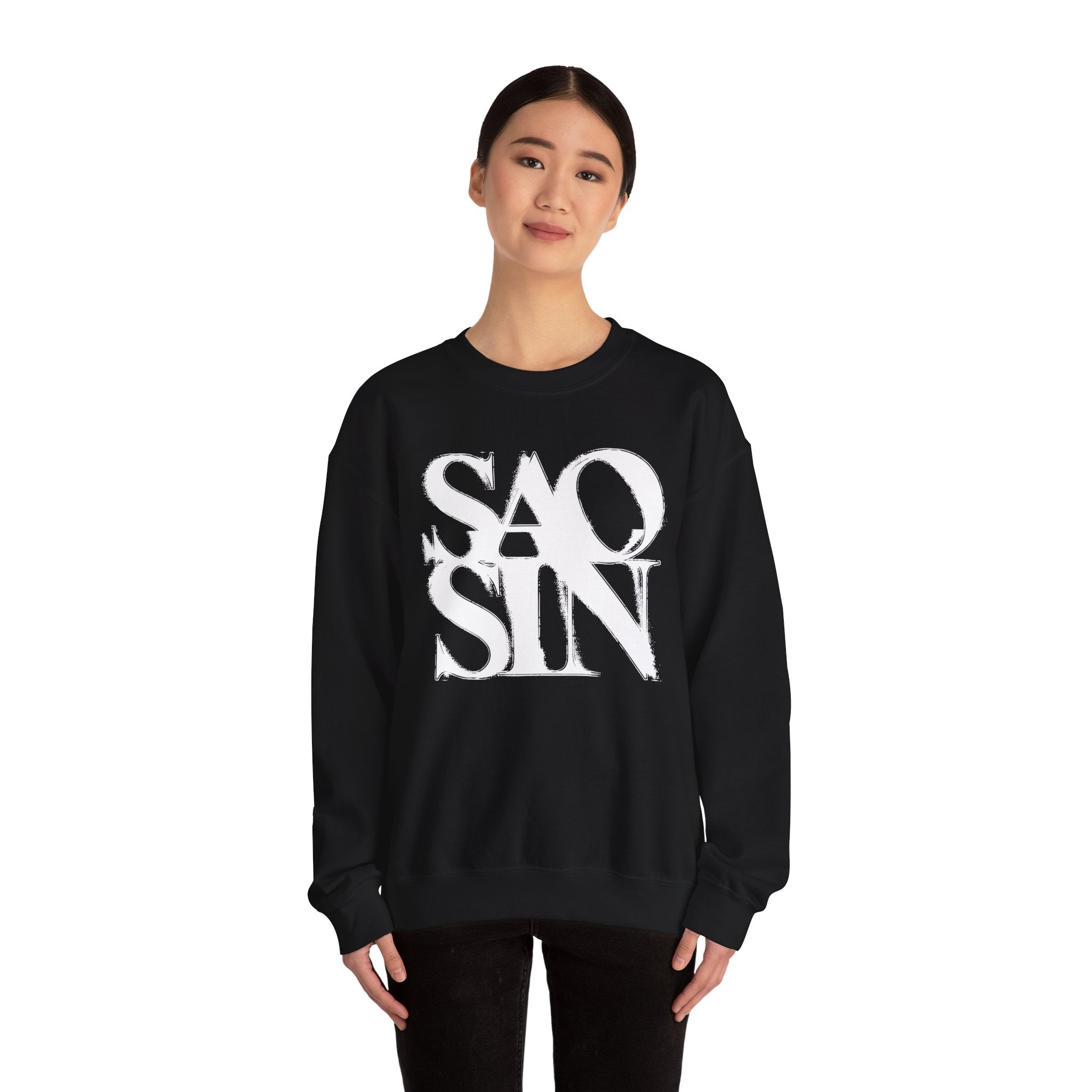 Saosin - Stacked Unisex Heavy Blend Crewneck Sweatshirt