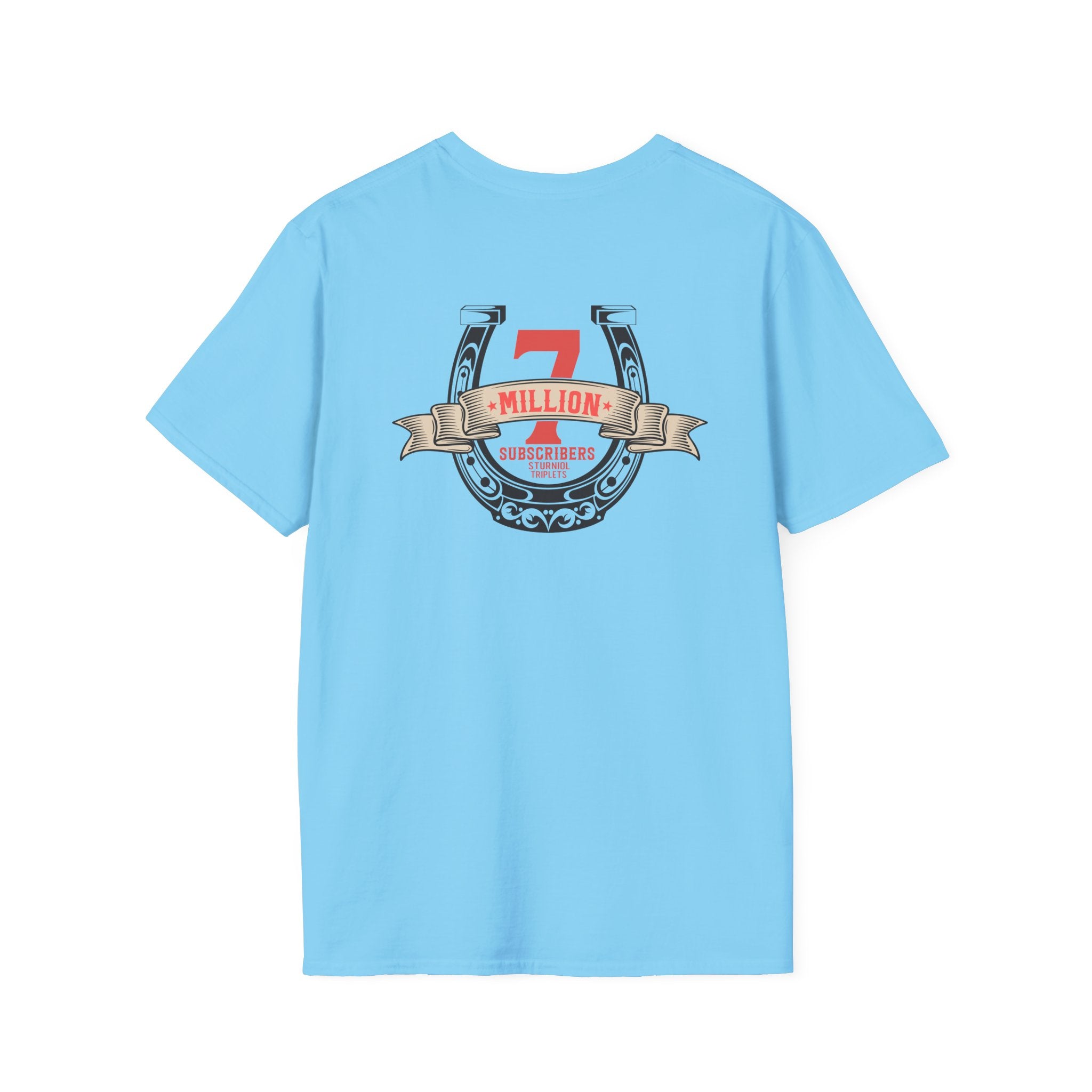 Let's Trip 7M Subscribers Sturniolo Triplets Unisex Softstyle T-Shirt