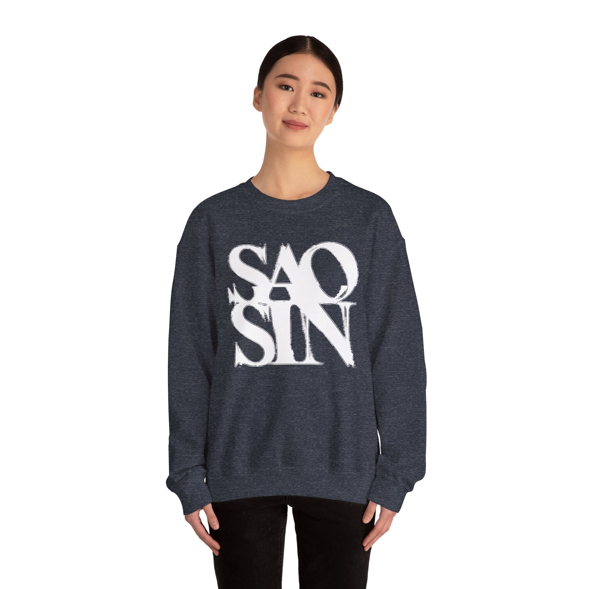 Saosin - Stacked Unisex Heavy Blend Crewneck Sweatshirt
