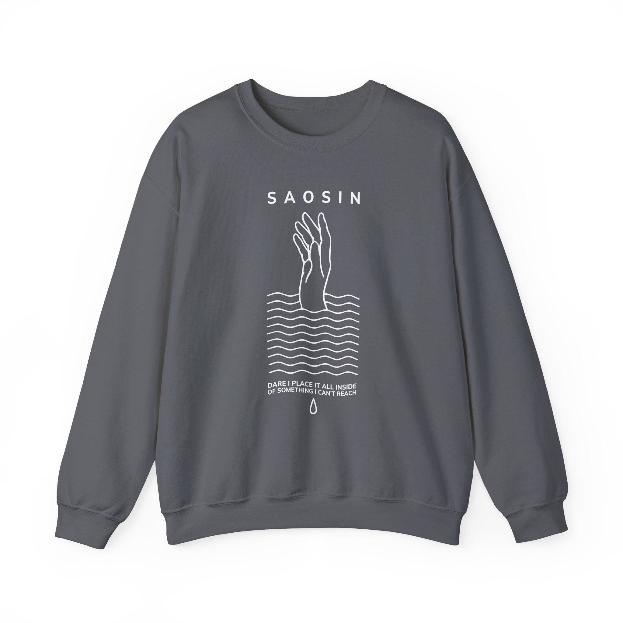 Saosin Illusion & Control Lyric Unisex Heavy Blend Crewneck Sweatshirt