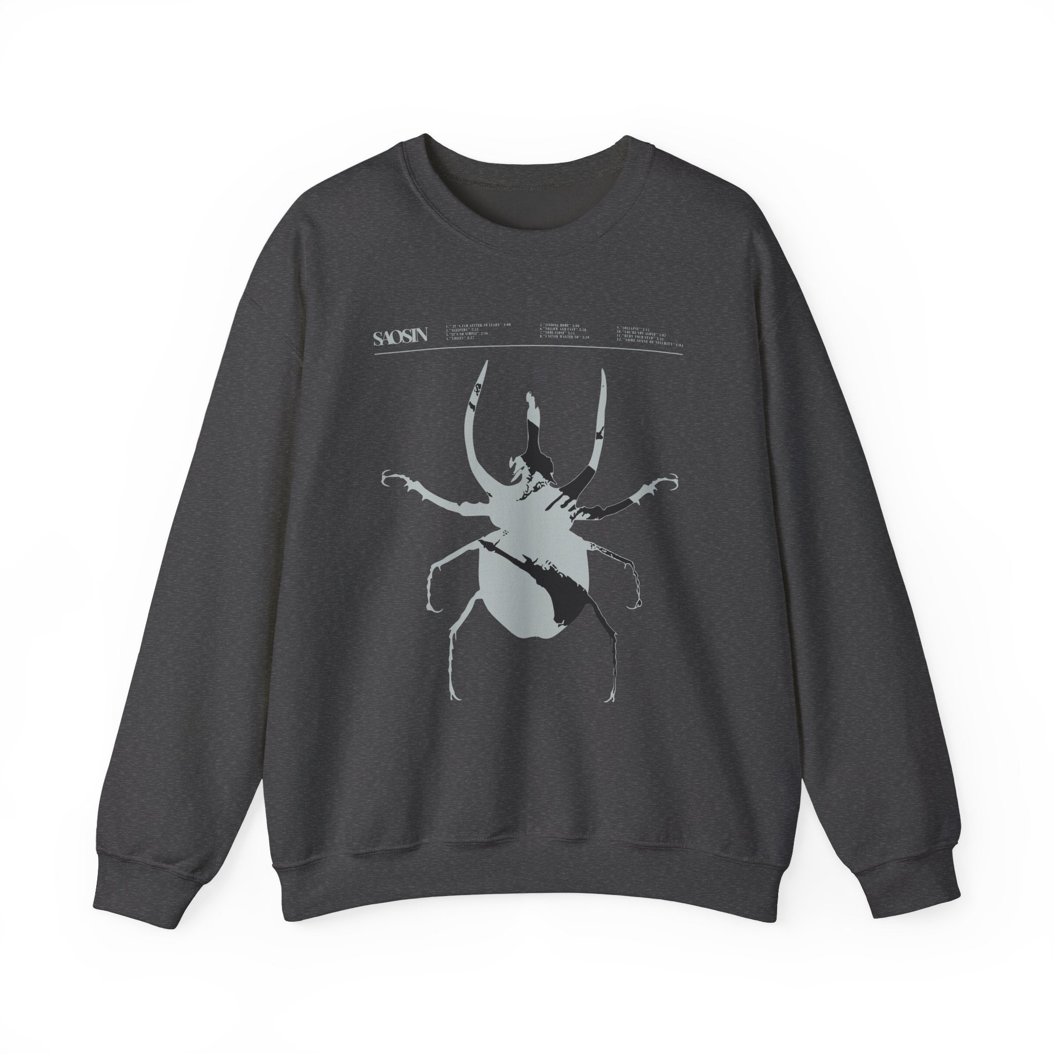 Tracklist Unisex Heavy Blend Crewneck Sweatshirt
