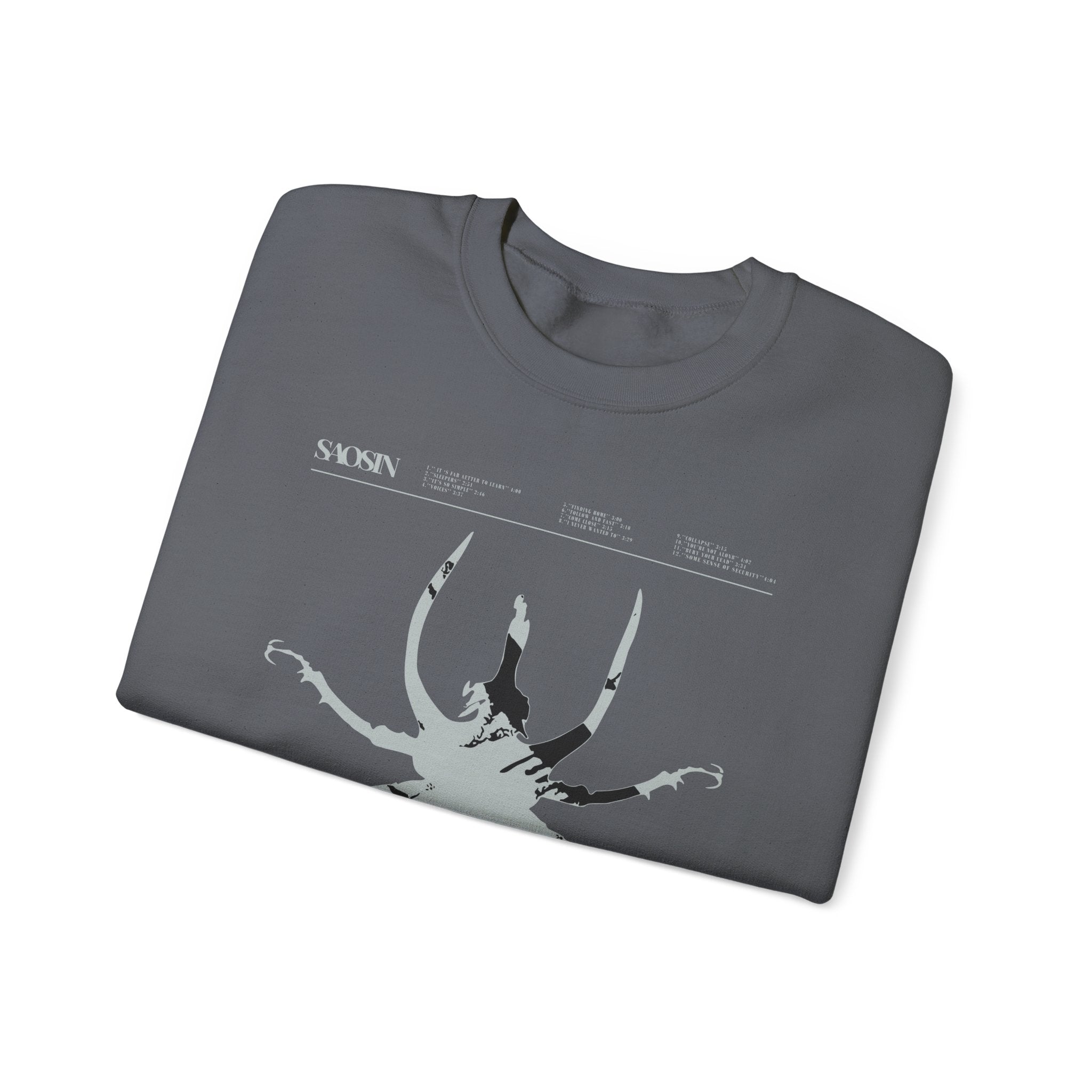 Tracklist Unisex Heavy Blend Crewneck Sweatshirt