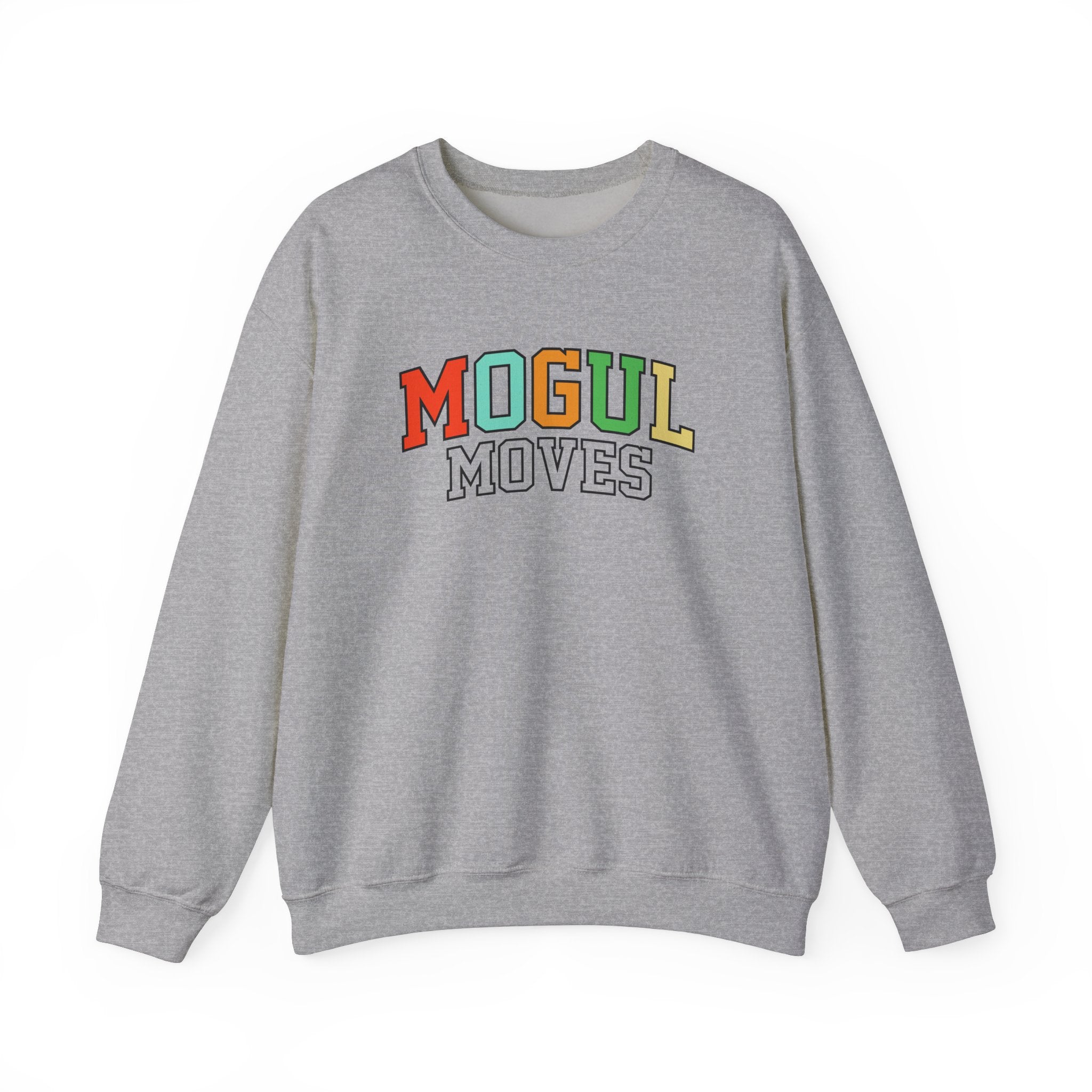 Mogul Moves Bone Unisex Heavy Blend Crewneck Sweatshirt