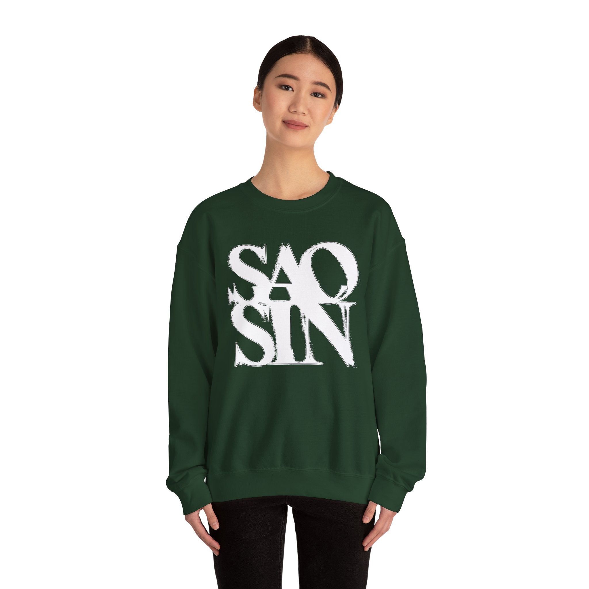 Saosin - Stacked Unisex Heavy Blend Crewneck Sweatshirt