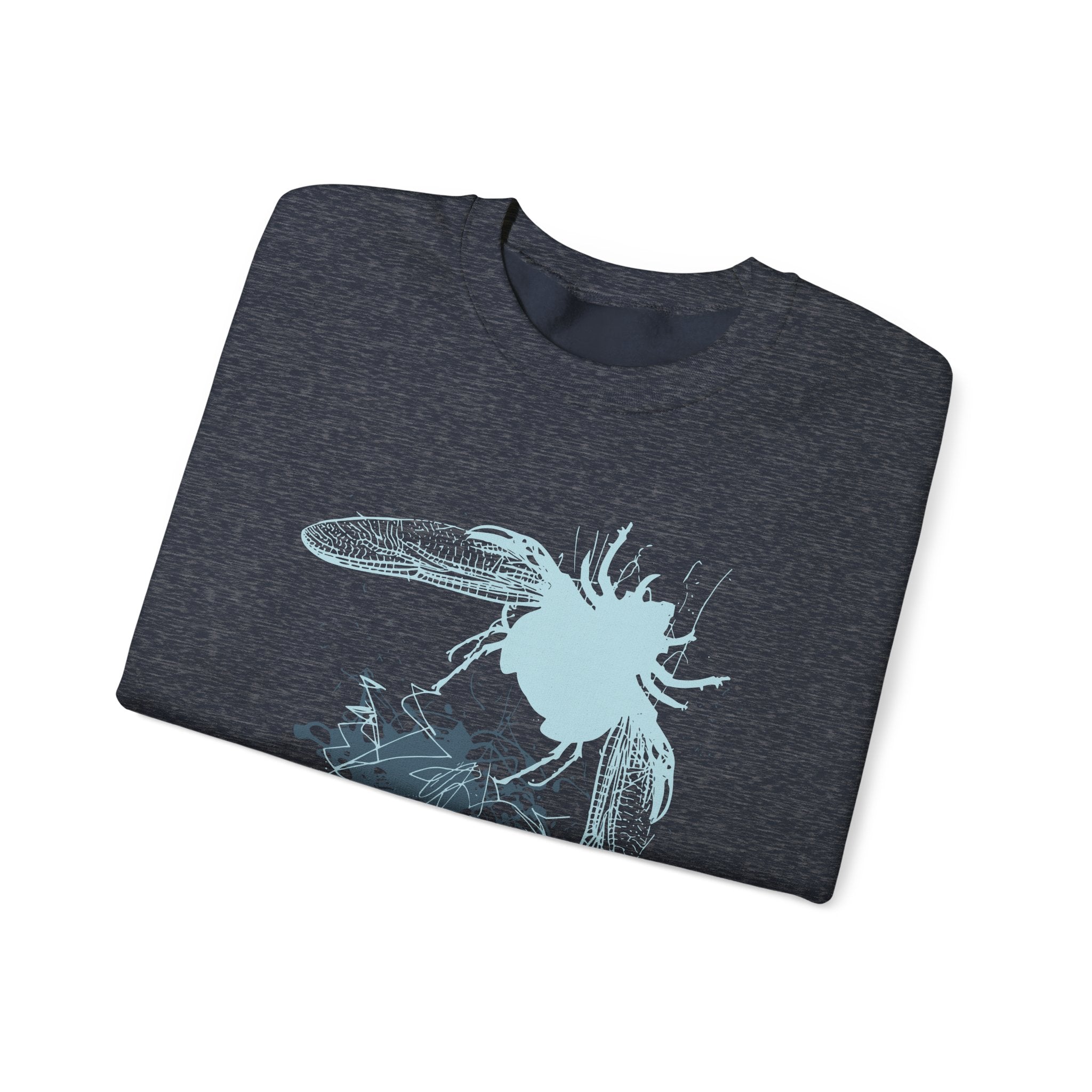 Throwback Beetle Unisex Heavy Blend Crewneck Sweatshirt