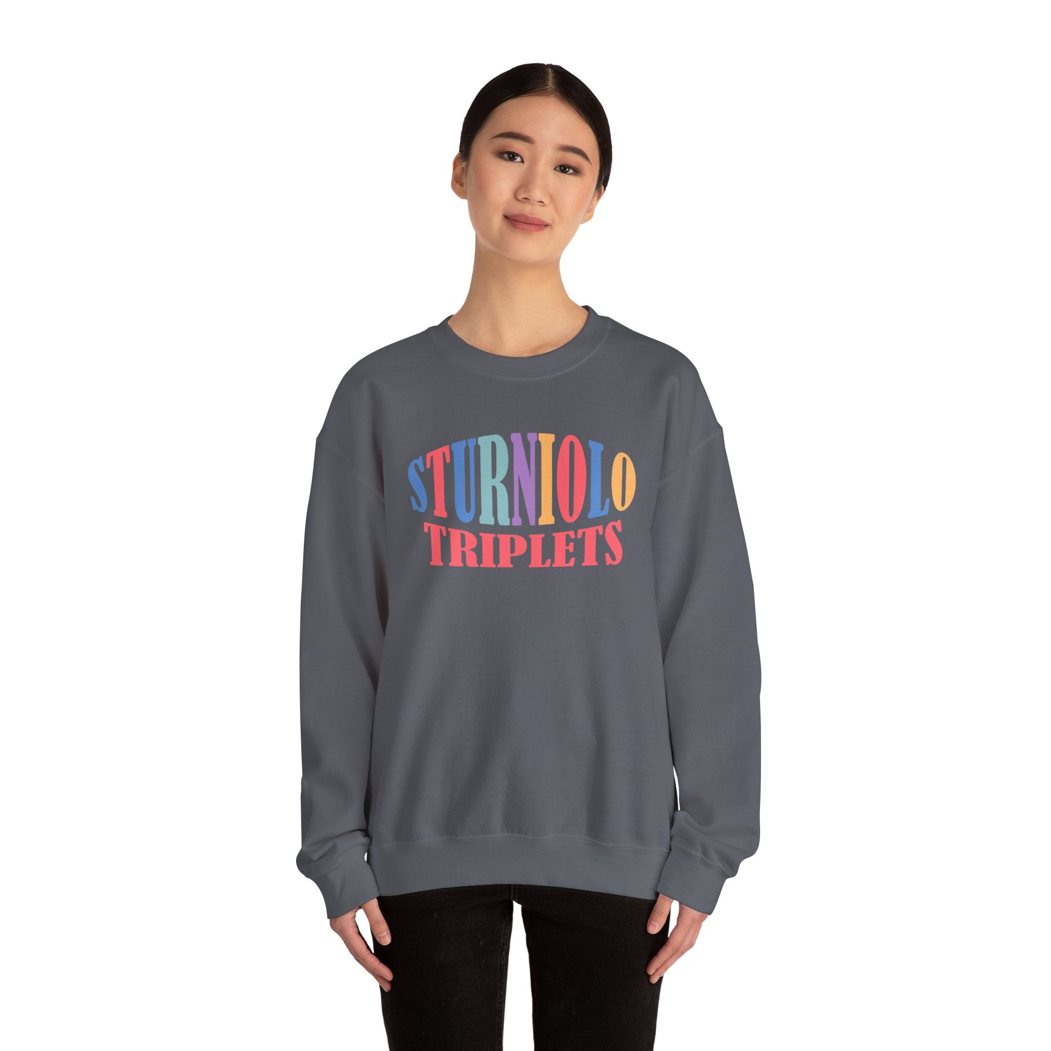 Sturniolo Triplets Trendy Let's Trip Unisex Heavy Blend Crewneck Sweatshirt