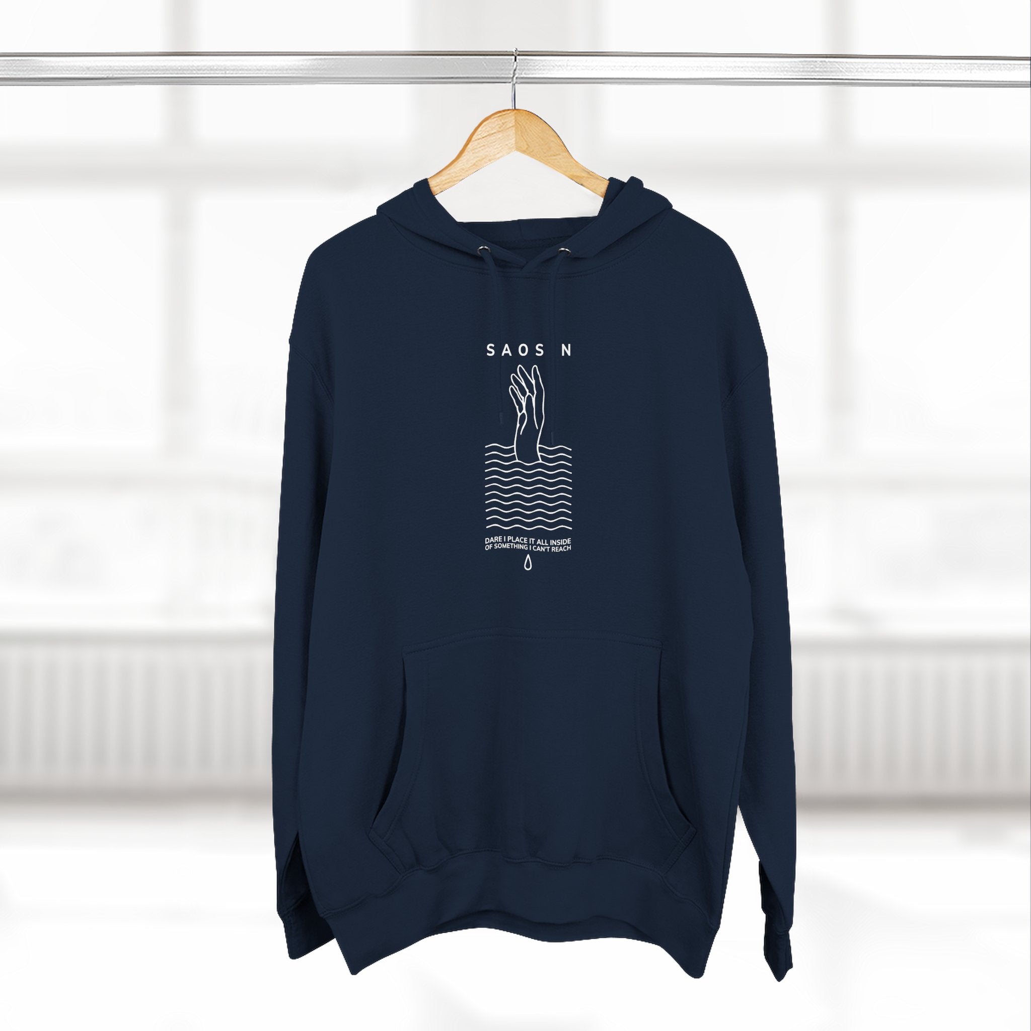 Saosin Illusion & Control Lyric Three-panel Fleece Hoodie