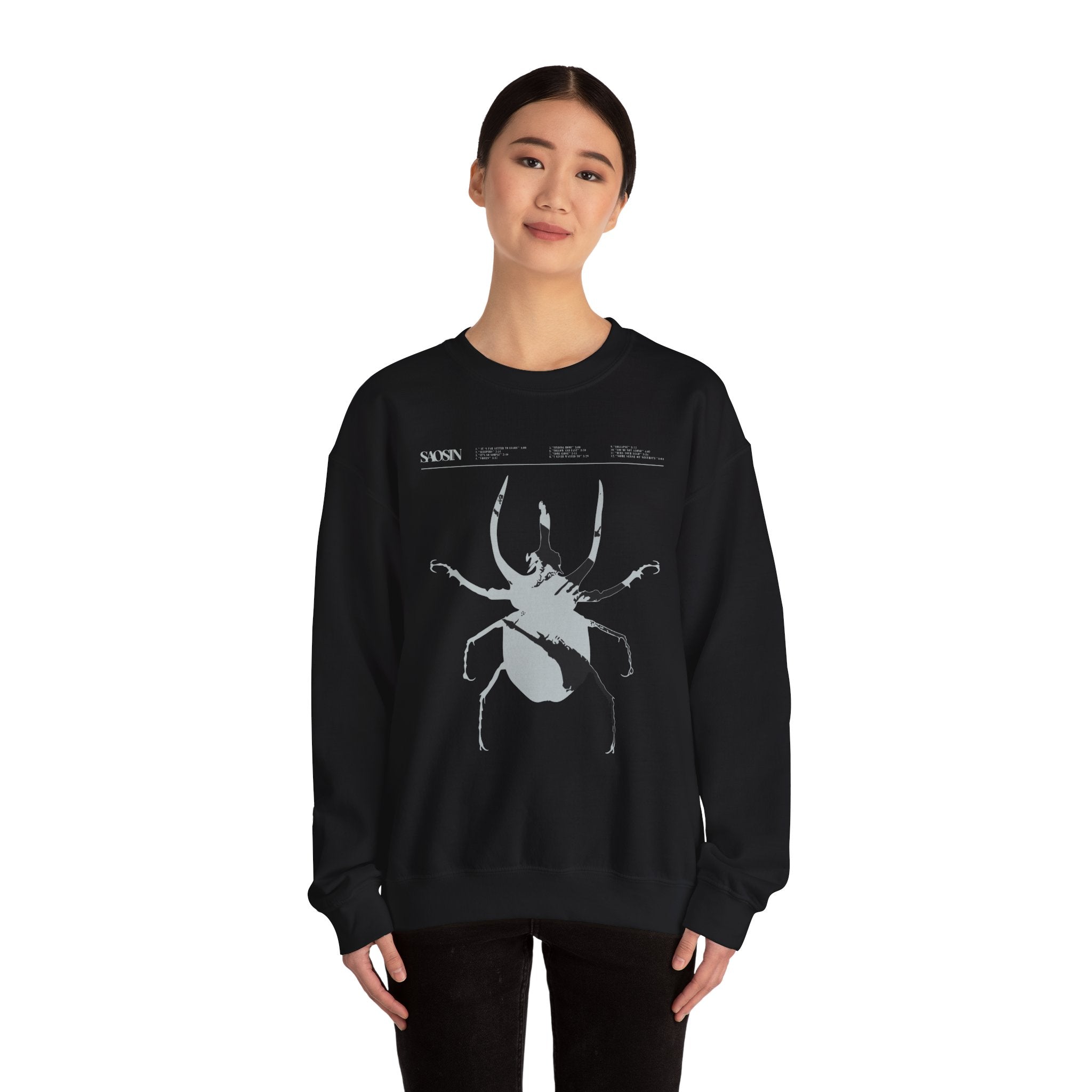 Tracklist Unisex Heavy Blend Crewneck Sweatshirt