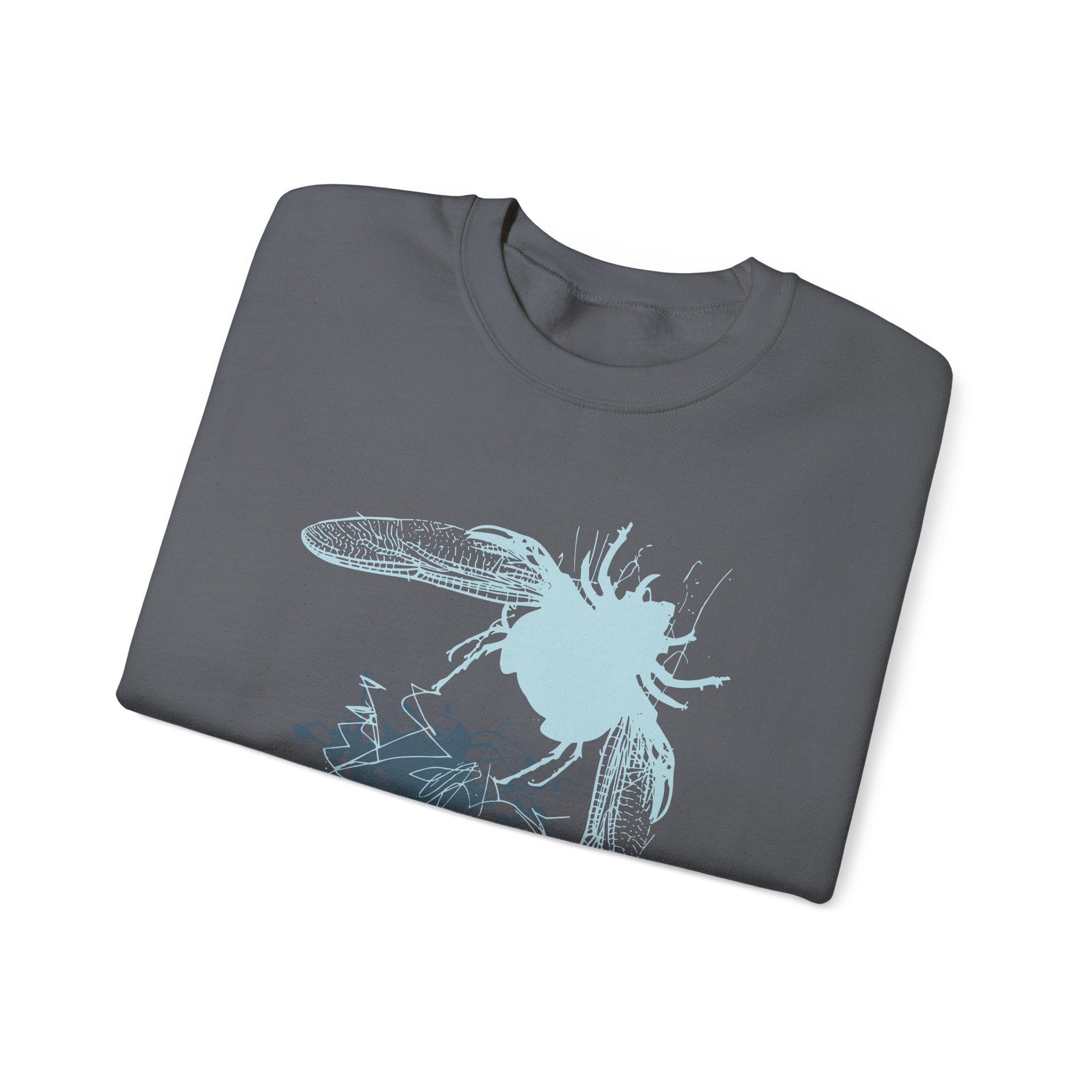 Throwback Beetle Unisex Heavy Blend Crewneck Sweatshirt