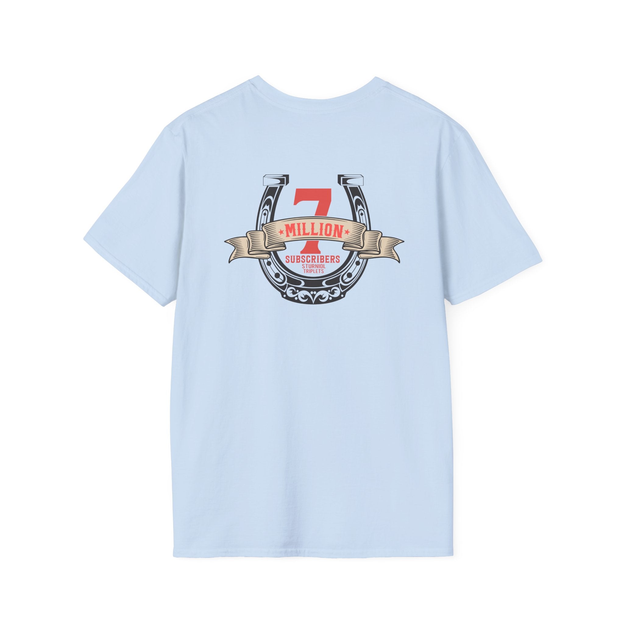 Let's Trip 7M Subscribers Sturniolo Triplets Unisex Softstyle T-Shirt