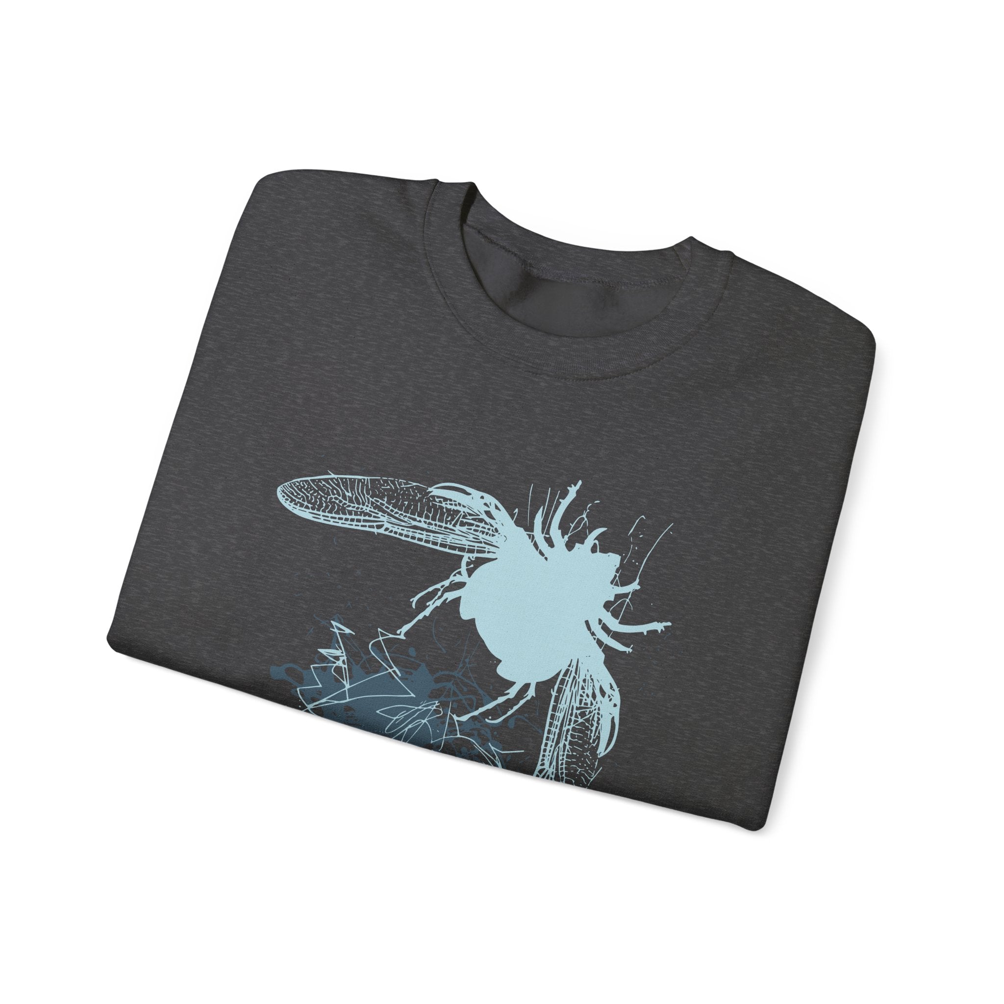 Throwback Beetle Unisex Heavy Blend Crewneck Sweatshirt