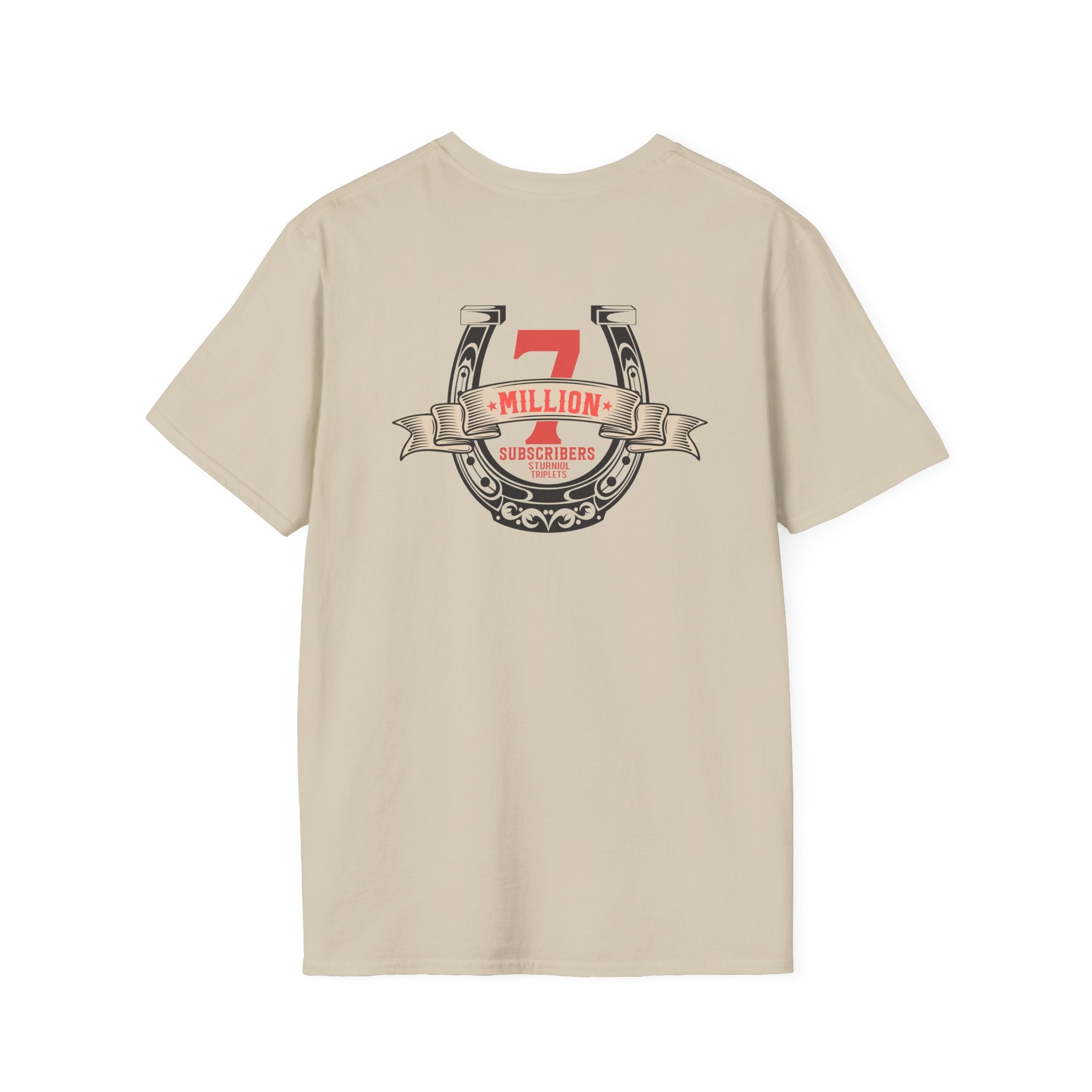 Let's Trip 7M Subscribers Sturniolo Triplets Unisex Softstyle T-Shirt