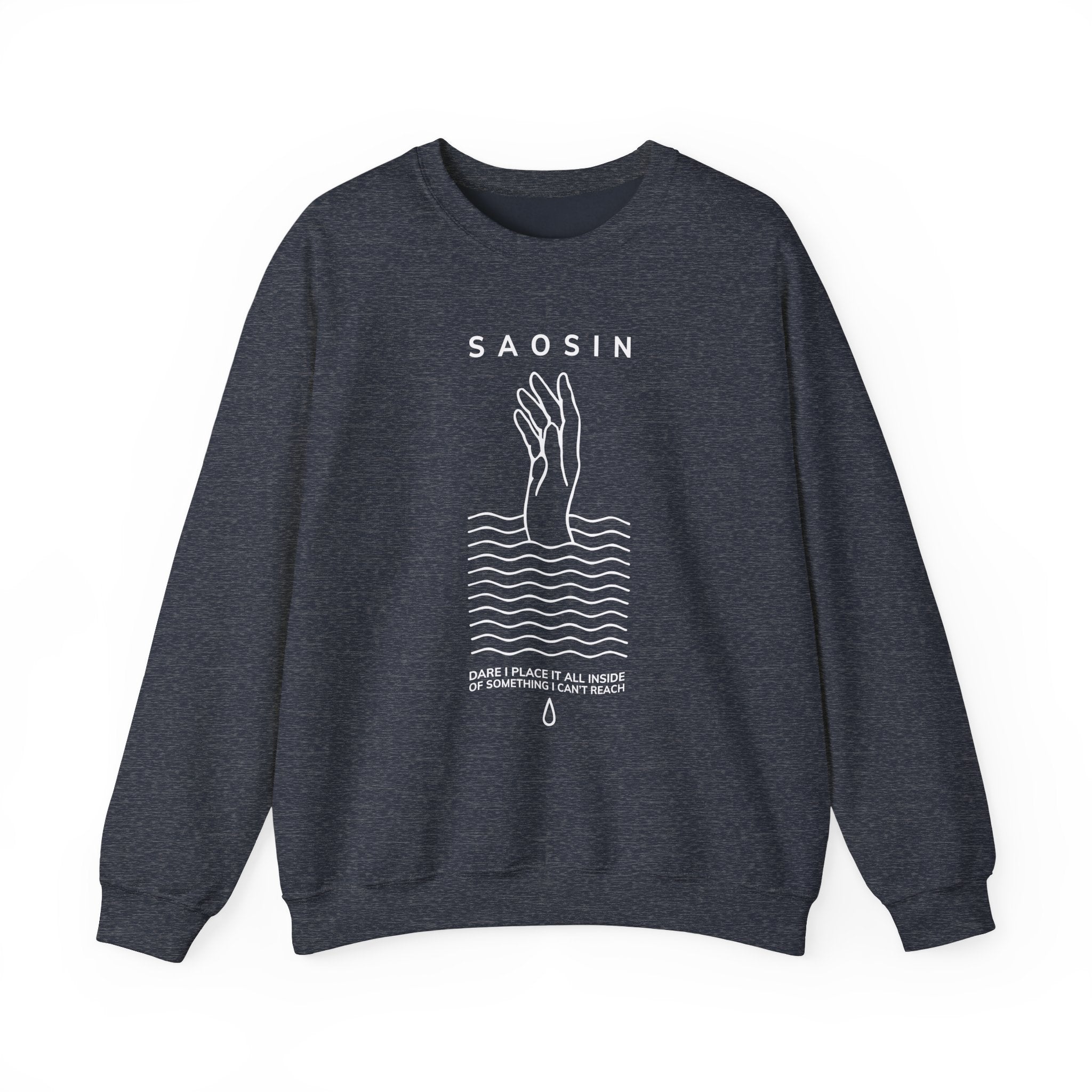 Saosin Illusion & Control Lyric Unisex Heavy Blend Crewneck Sweatshirt