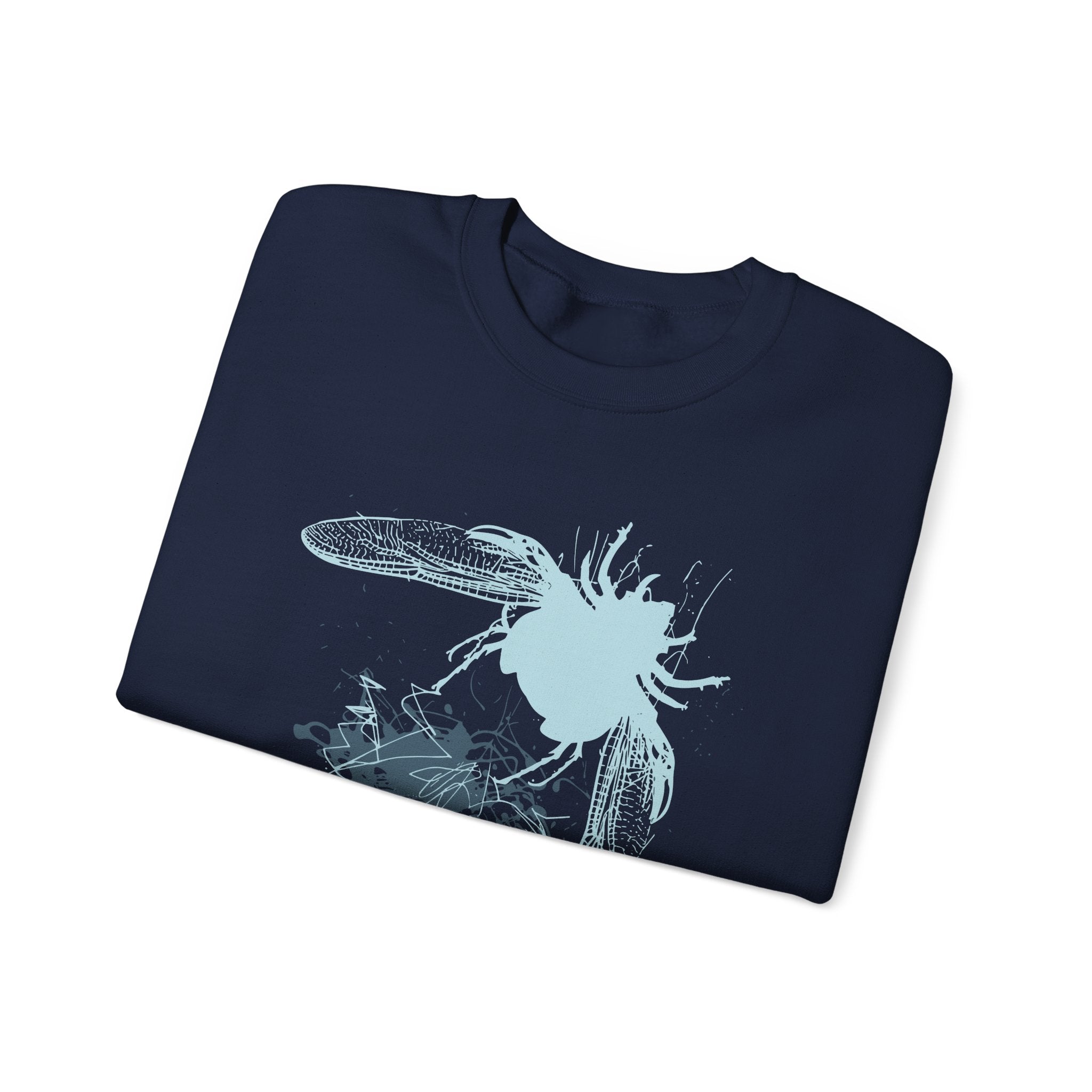 Throwback Beetle Unisex Heavy Blend Crewneck Sweatshirt
