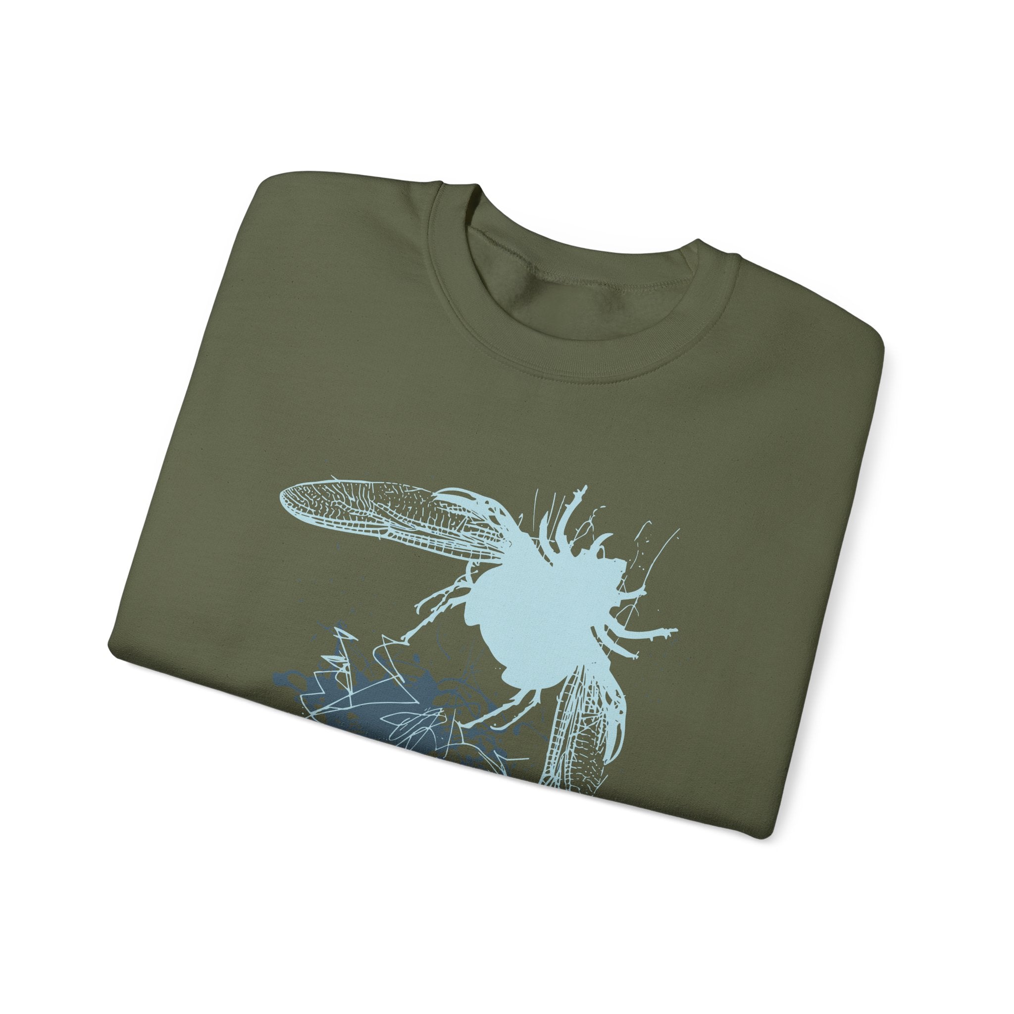 Throwback Beetle Unisex Heavy Blend Crewneck Sweatshirt