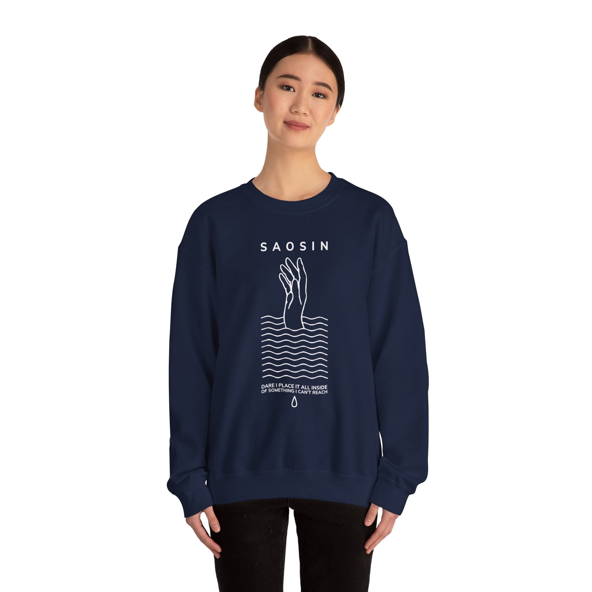 Saosin Illusion & Control Lyric Unisex Heavy Blend Crewneck Sweatshirt