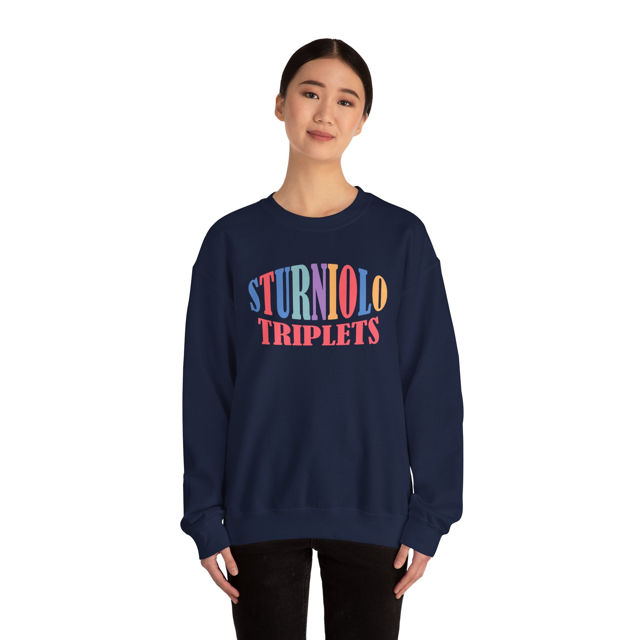 Sturniolo Triplets Trendy Let's Trip Unisex Heavy Blend Crewneck Sweatshirt