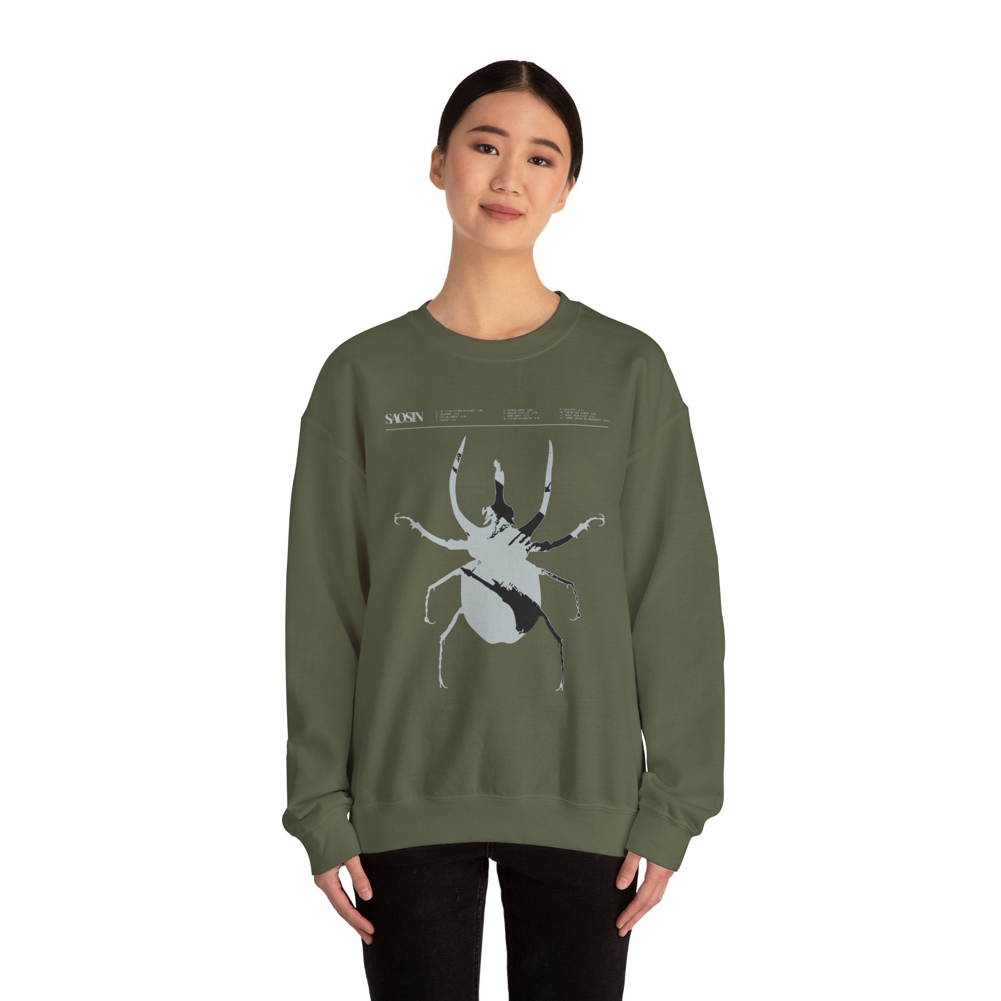 Tracklist Unisex Heavy Blend Crewneck Sweatshirt