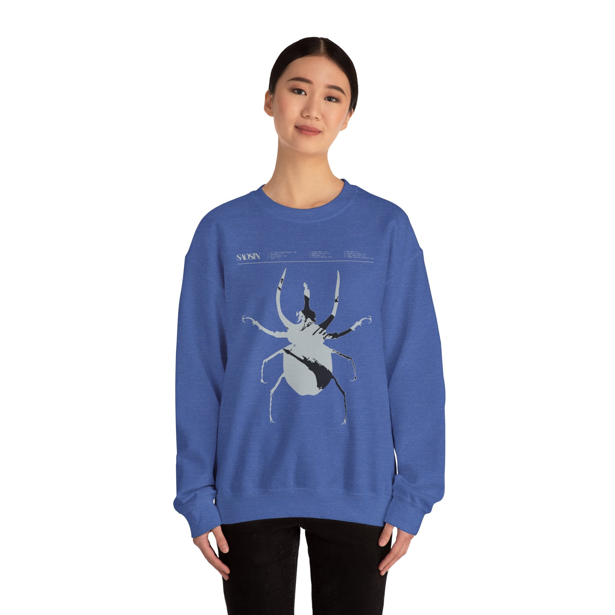Tracklist Unisex Heavy Blend Crewneck Sweatshirt