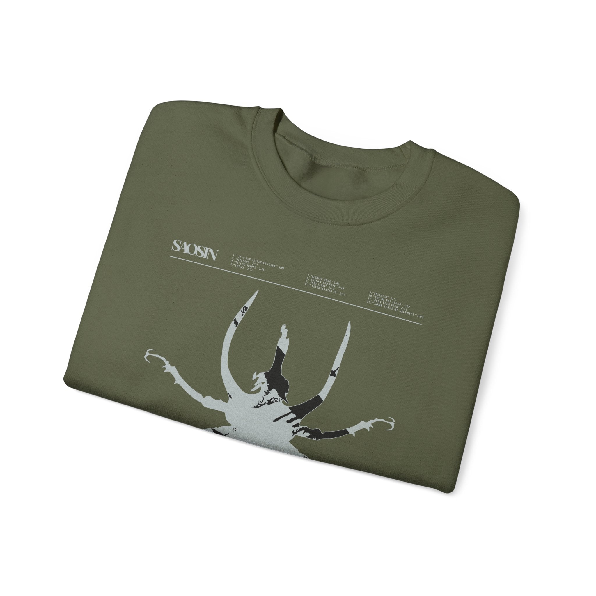 Tracklist Unisex Heavy Blend Crewneck Sweatshirt