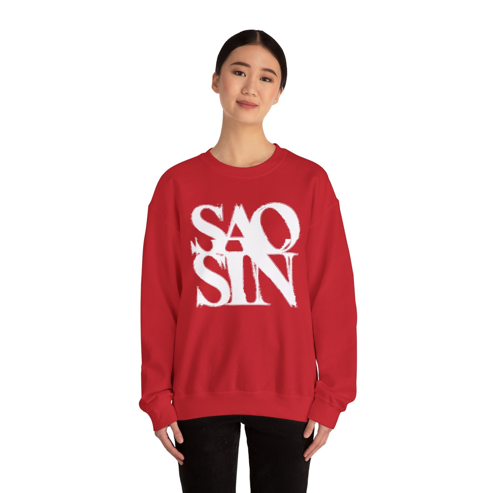 Saosin - Stacked Unisex Heavy Blend Crewneck Sweatshirt