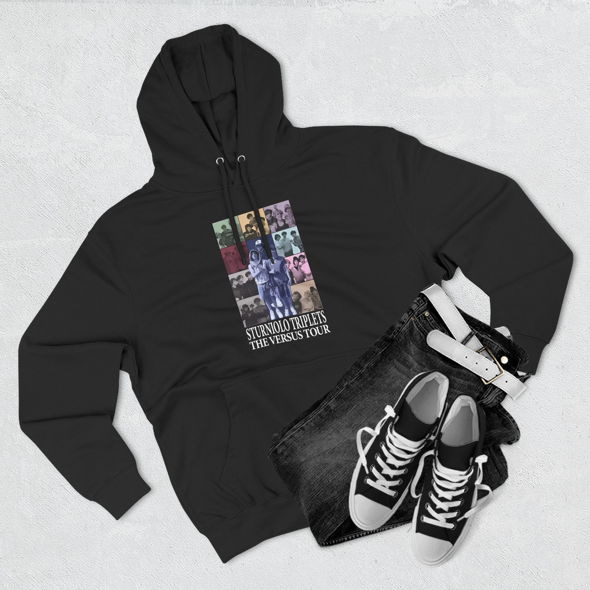 Sturniolo Triplets The Eras Tour Three-Panel Fleece Hoodie