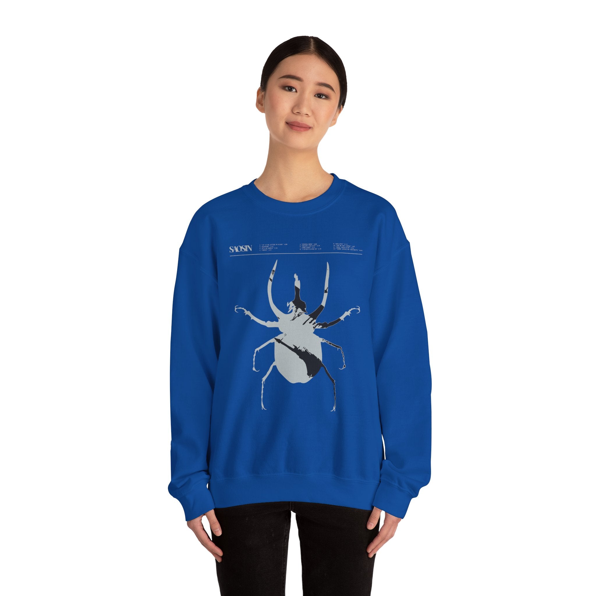 Tracklist Unisex Heavy Blend Crewneck Sweatshirt