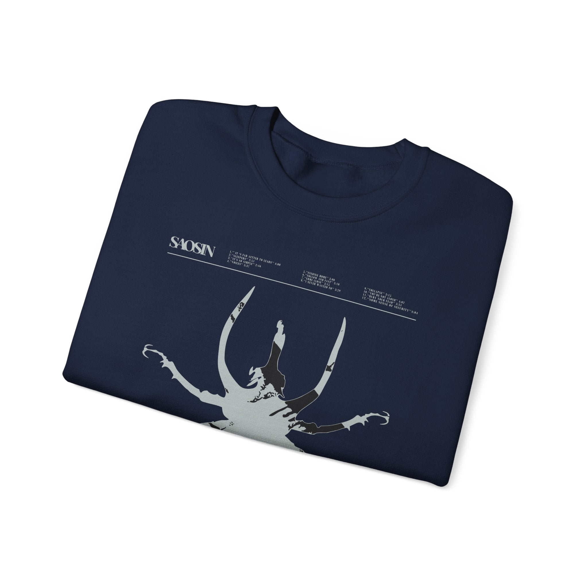 Tracklist Unisex Heavy Blend Crewneck Sweatshirt