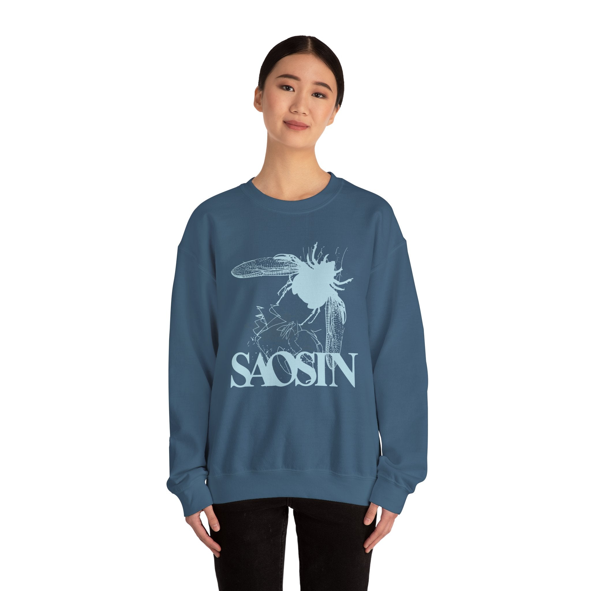 Throwback Beetle Unisex Heavy Blend Crewneck Sweatshirt