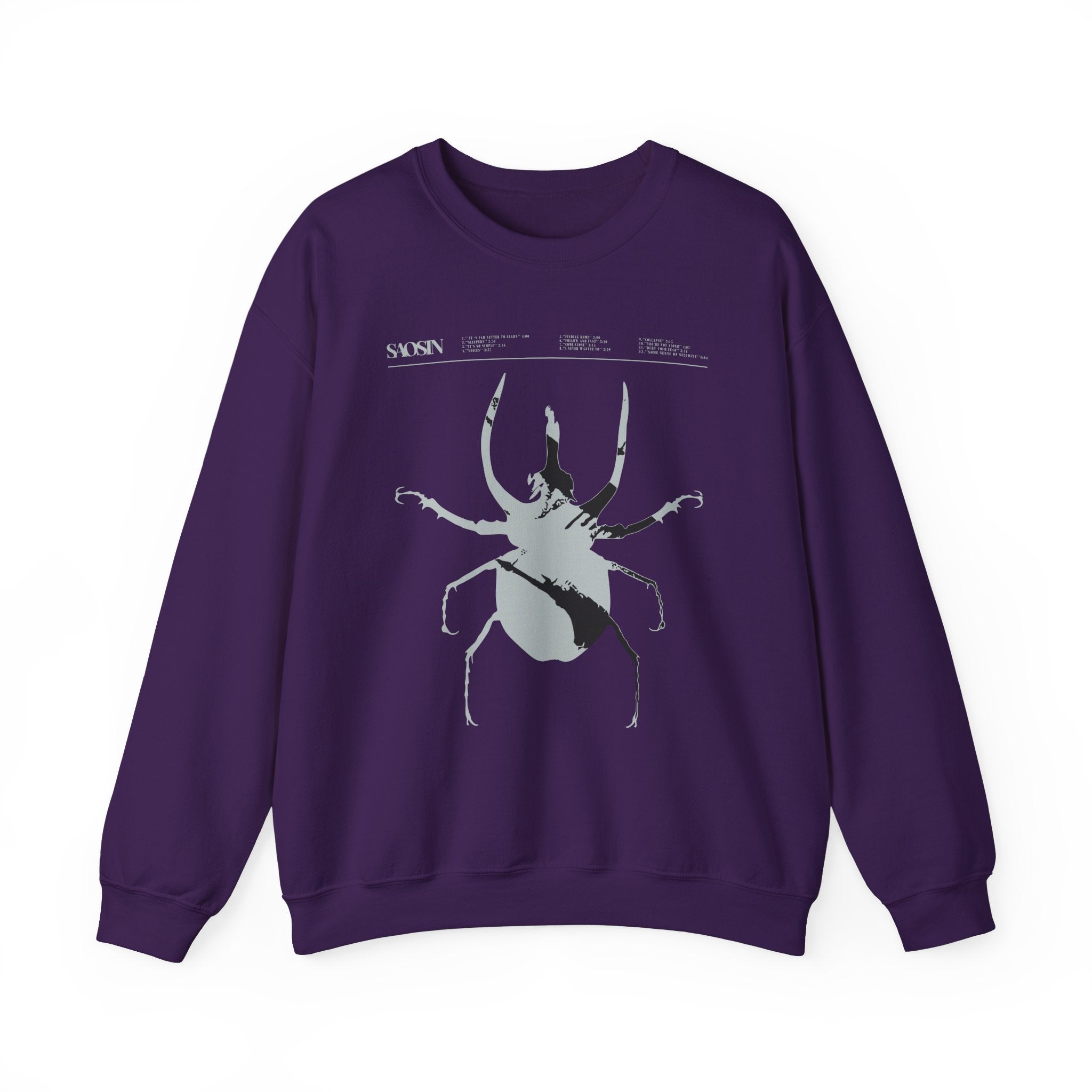 Tracklist Unisex Heavy Blend Crewneck Sweatshirt