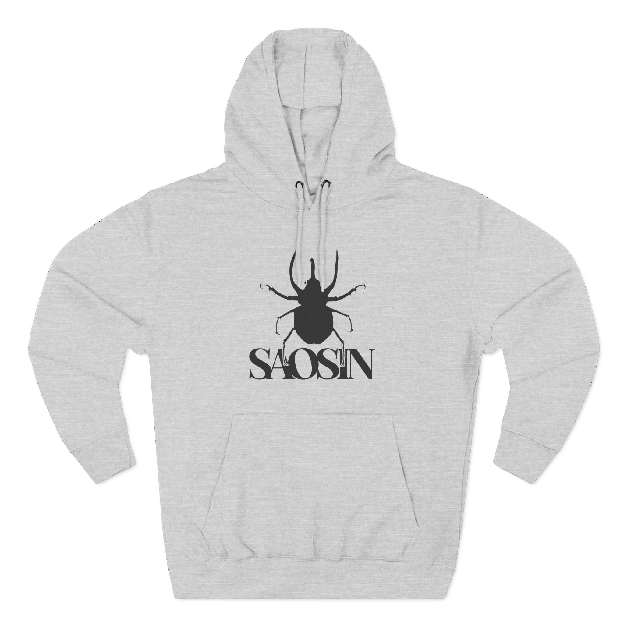 Saosin Logo Three-panel Fleece Hoodie