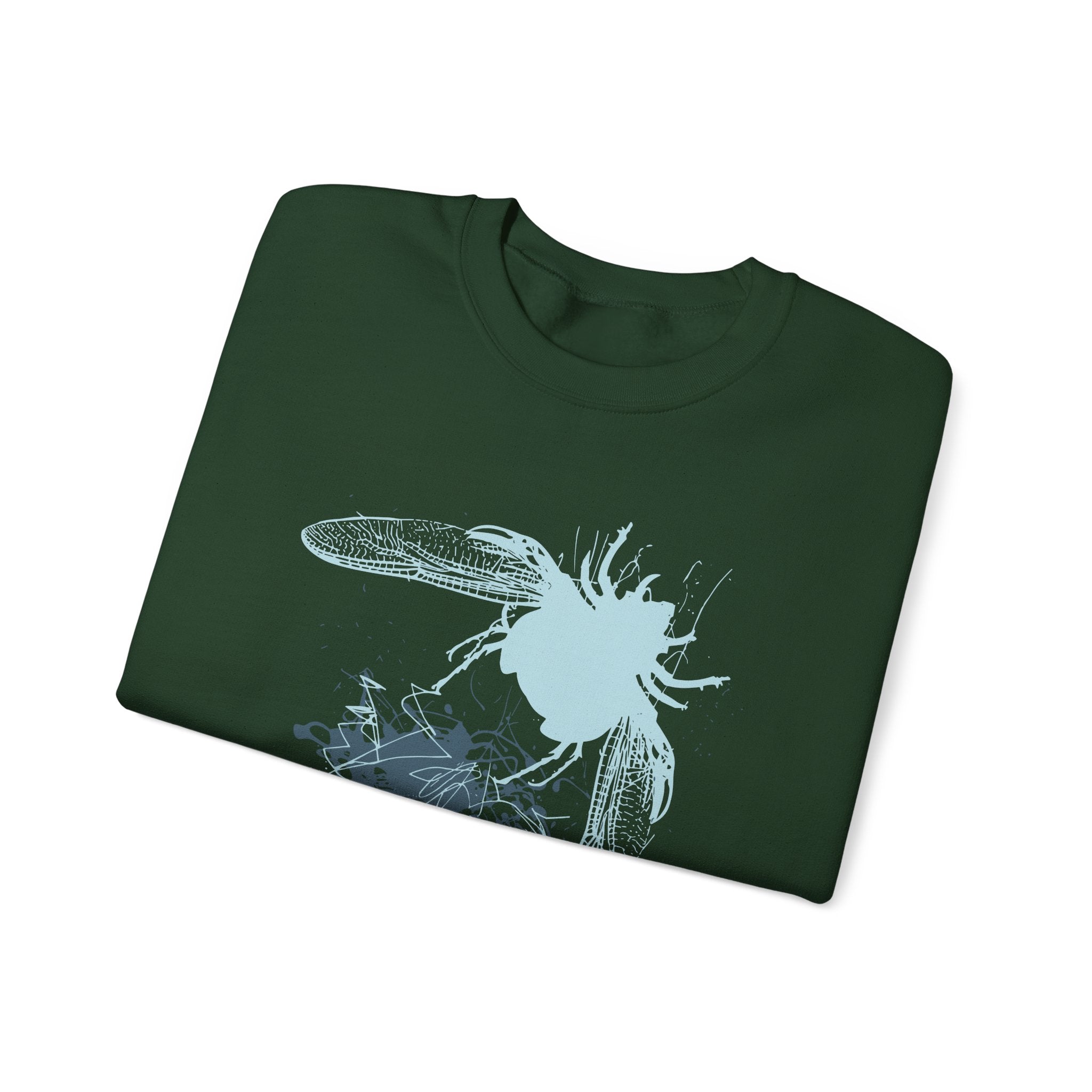 Throwback Beetle Unisex Heavy Blend Crewneck Sweatshirt