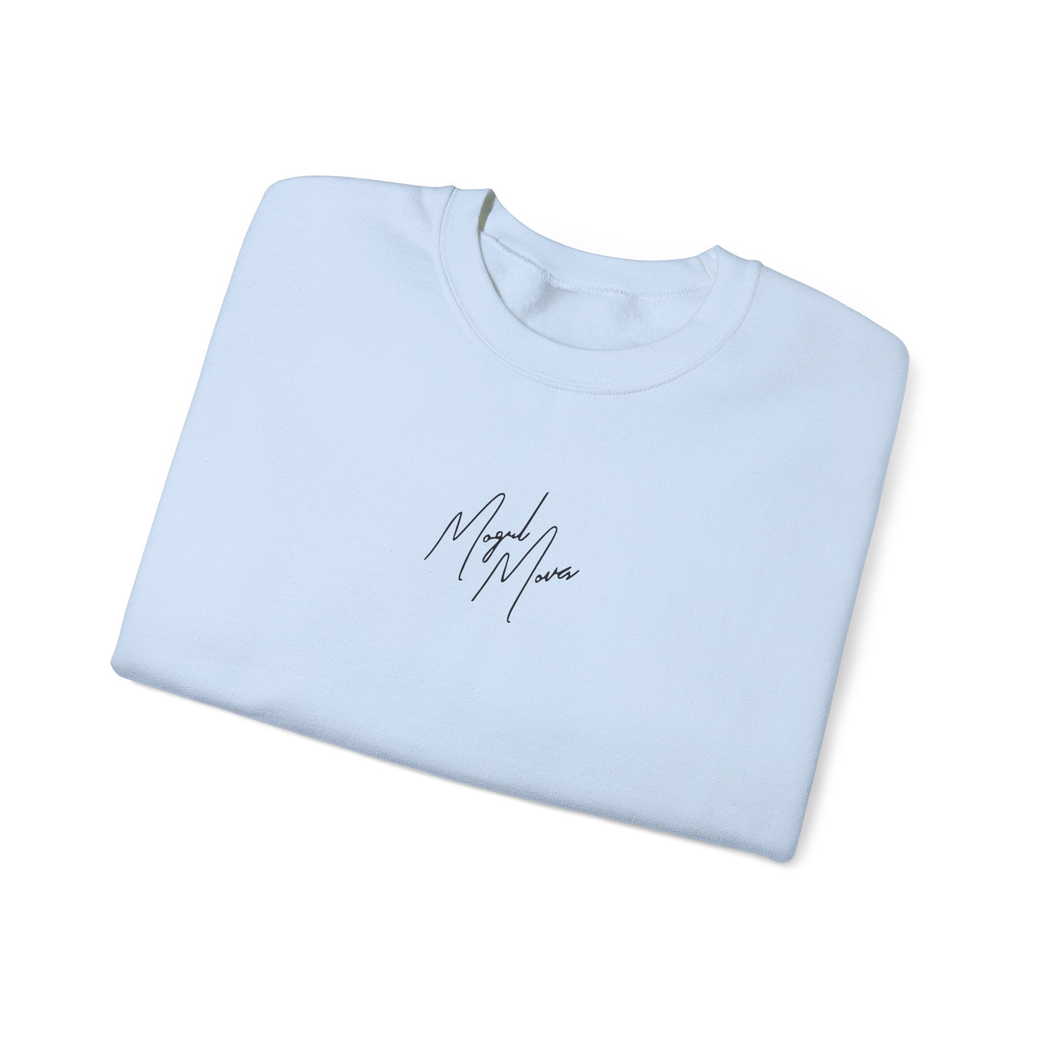Mogul Moves Mint Unisex Heavy Blend Crewneck Sweatshirt