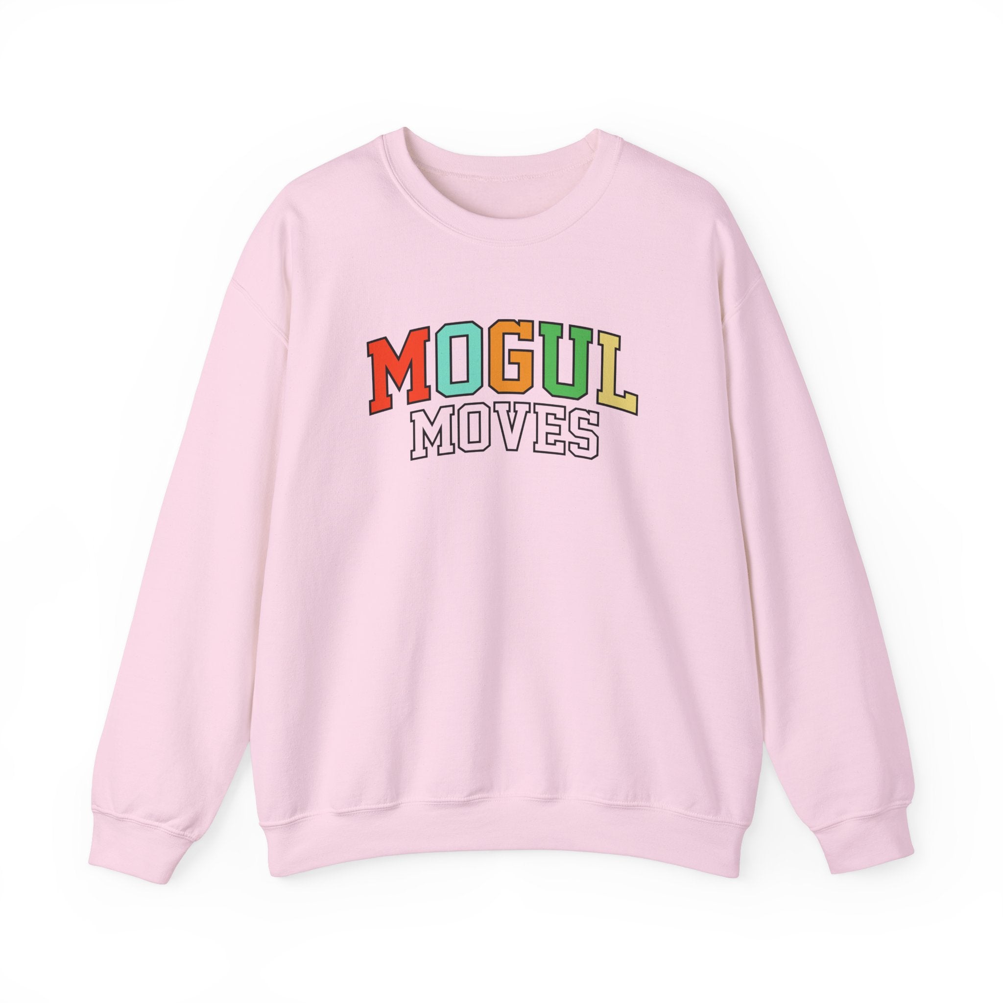 Mogul Moves Bone Unisex Heavy Blend Crewneck Sweatshirt