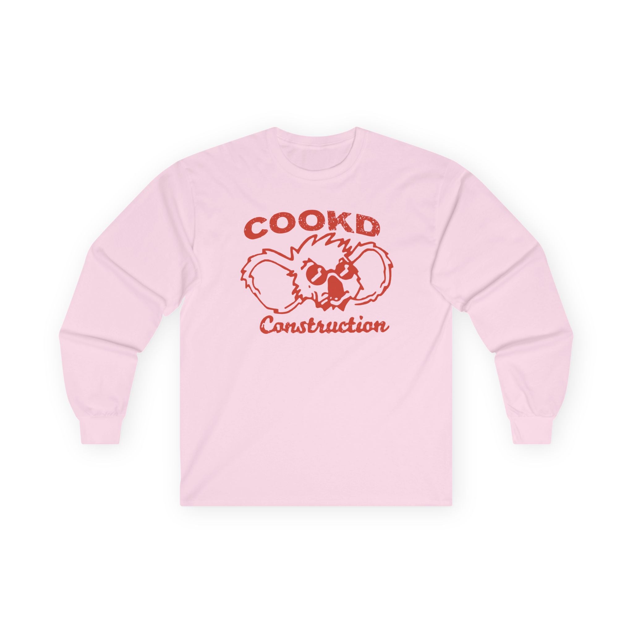 Cookd Construction Koala Unisex Ultra Cotton Long Sleeve Tee