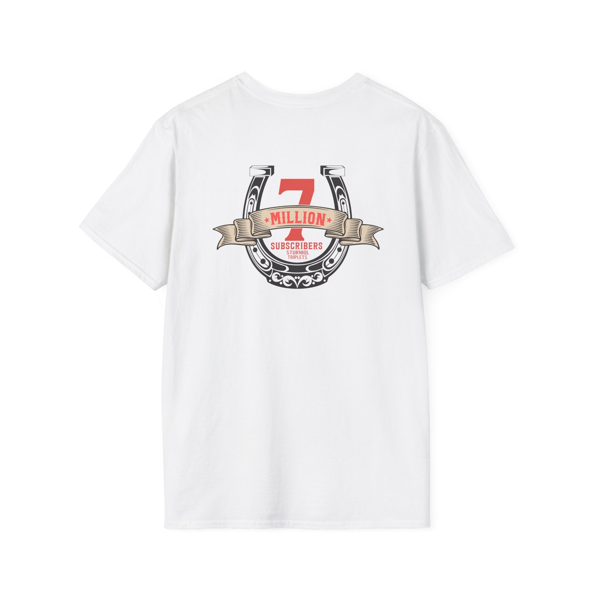 Let's Trip 7M Subscribers Sturniolo Triplets Unisex Softstyle T-Shirt