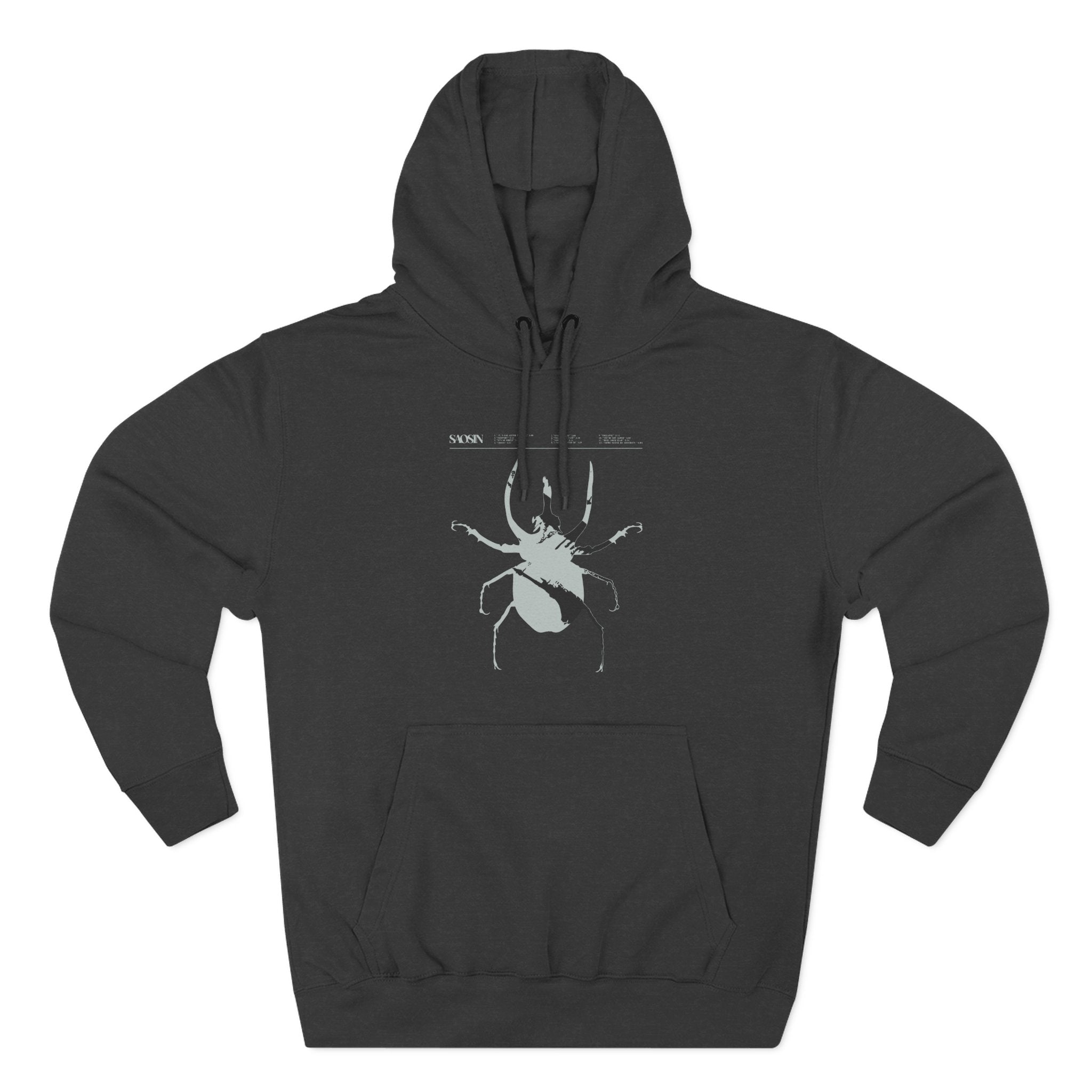 Tracklist Three-panel Fleece Hoodie