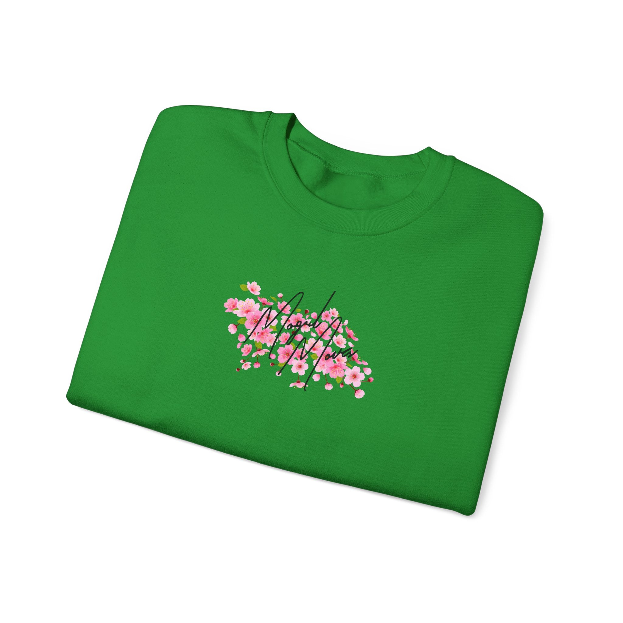 Ludwig Mogul Moves Mint Unisex Heavy Blend Crewneck Sweatshirt