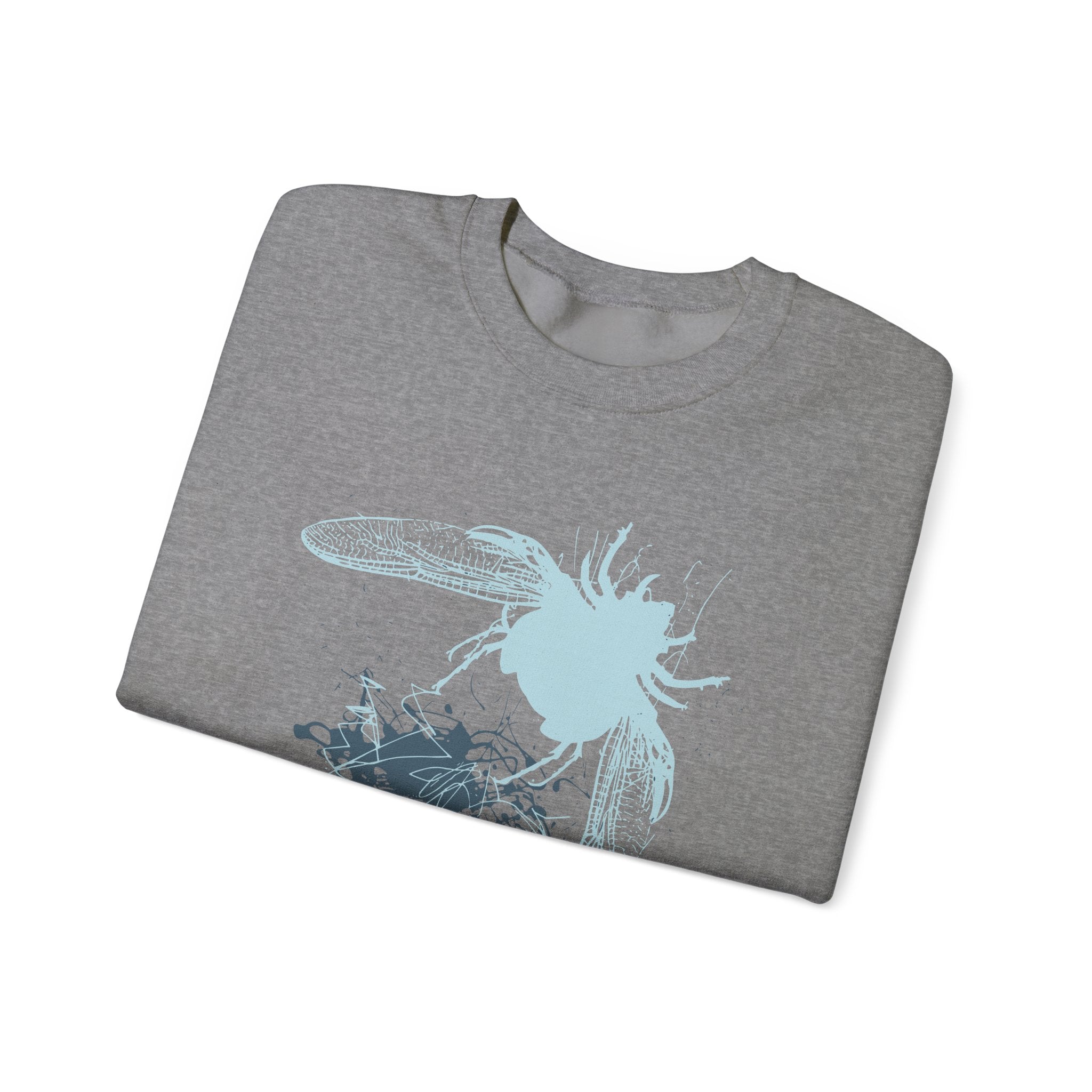 Throwback Beetle Unisex Heavy Blend Crewneck Sweatshirt